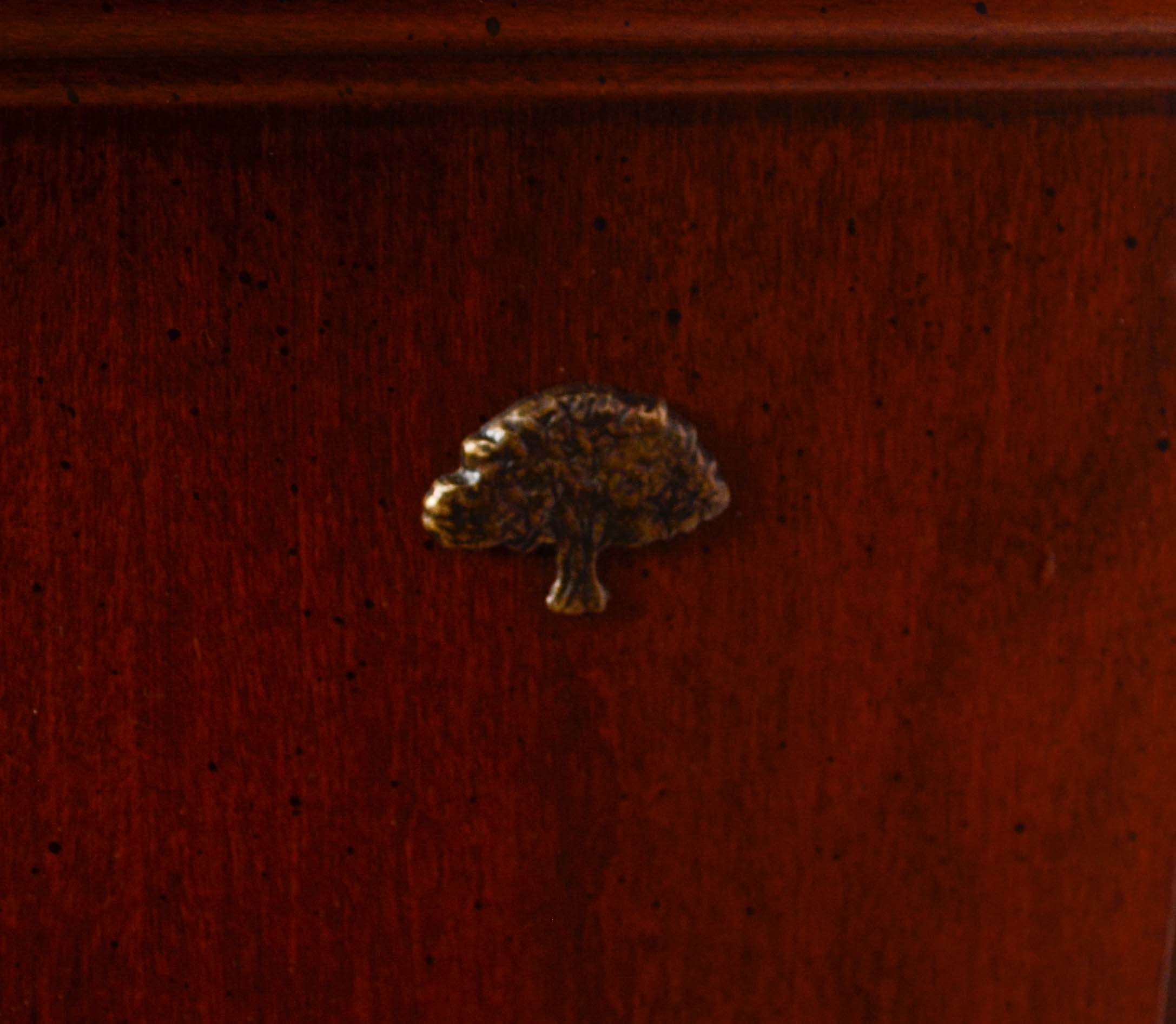 Chippendale Style Chest of Drawers with Mirror