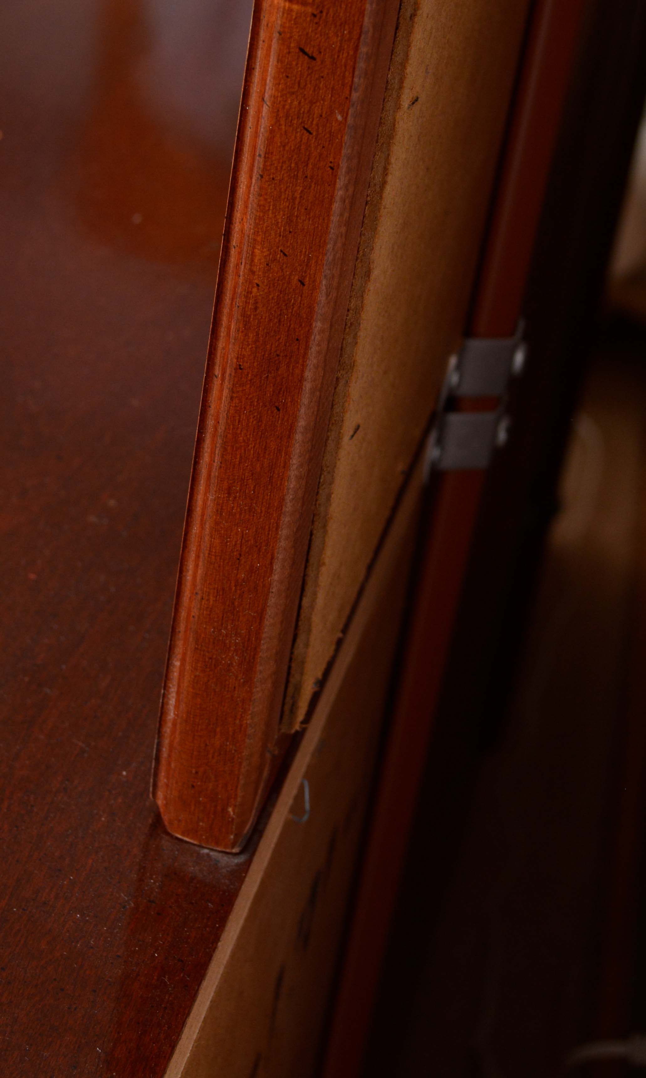 Chippendale Style Chest of Drawers with Mirror