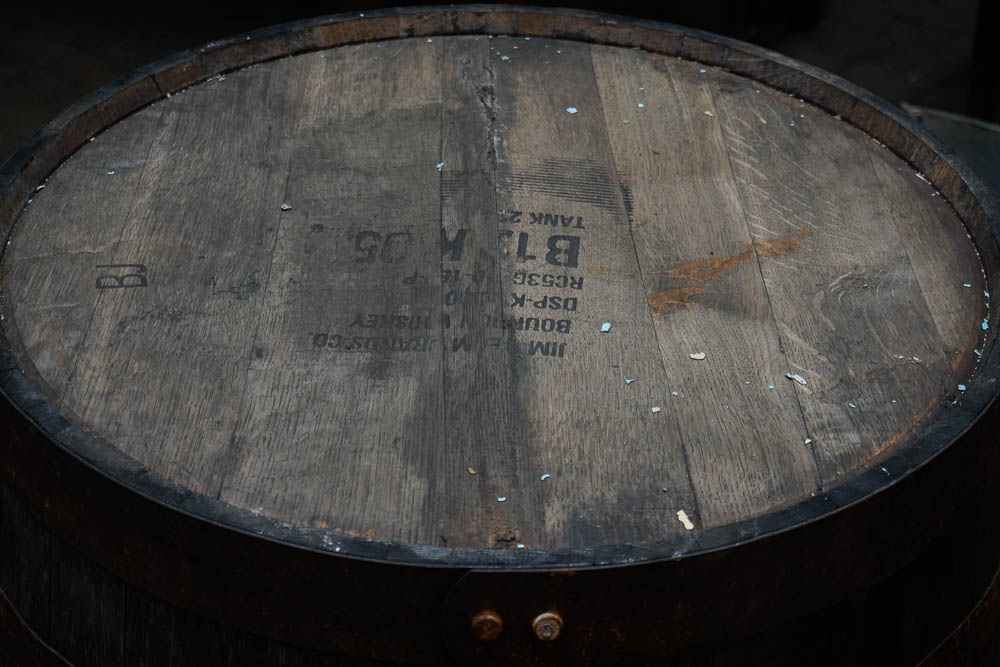 Vintage Jim Beam Bourbon Barrel