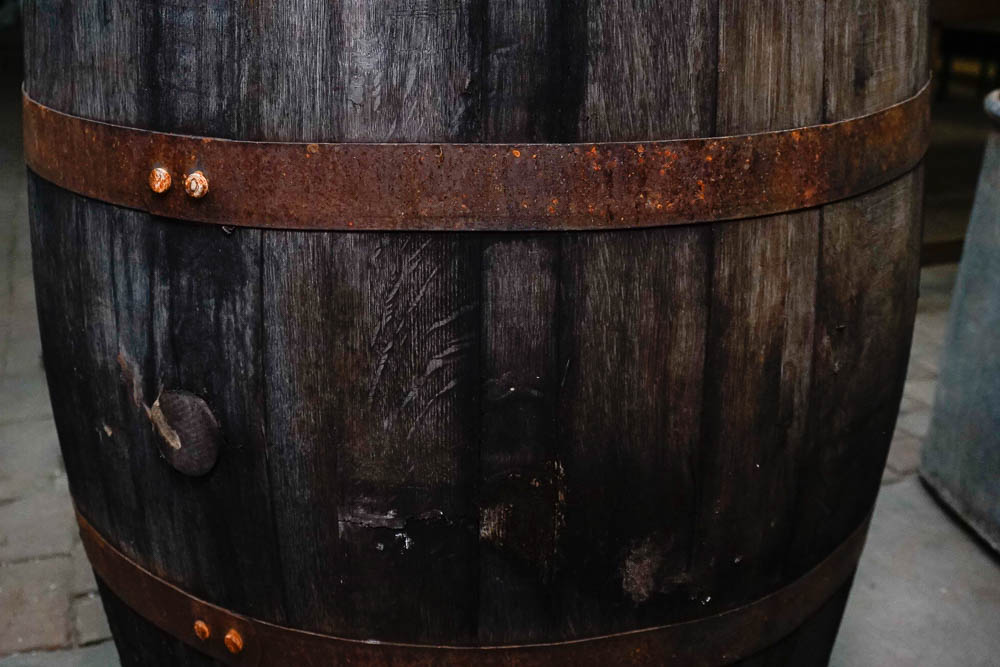 Vintage Jim Beam Bourbon Barrel