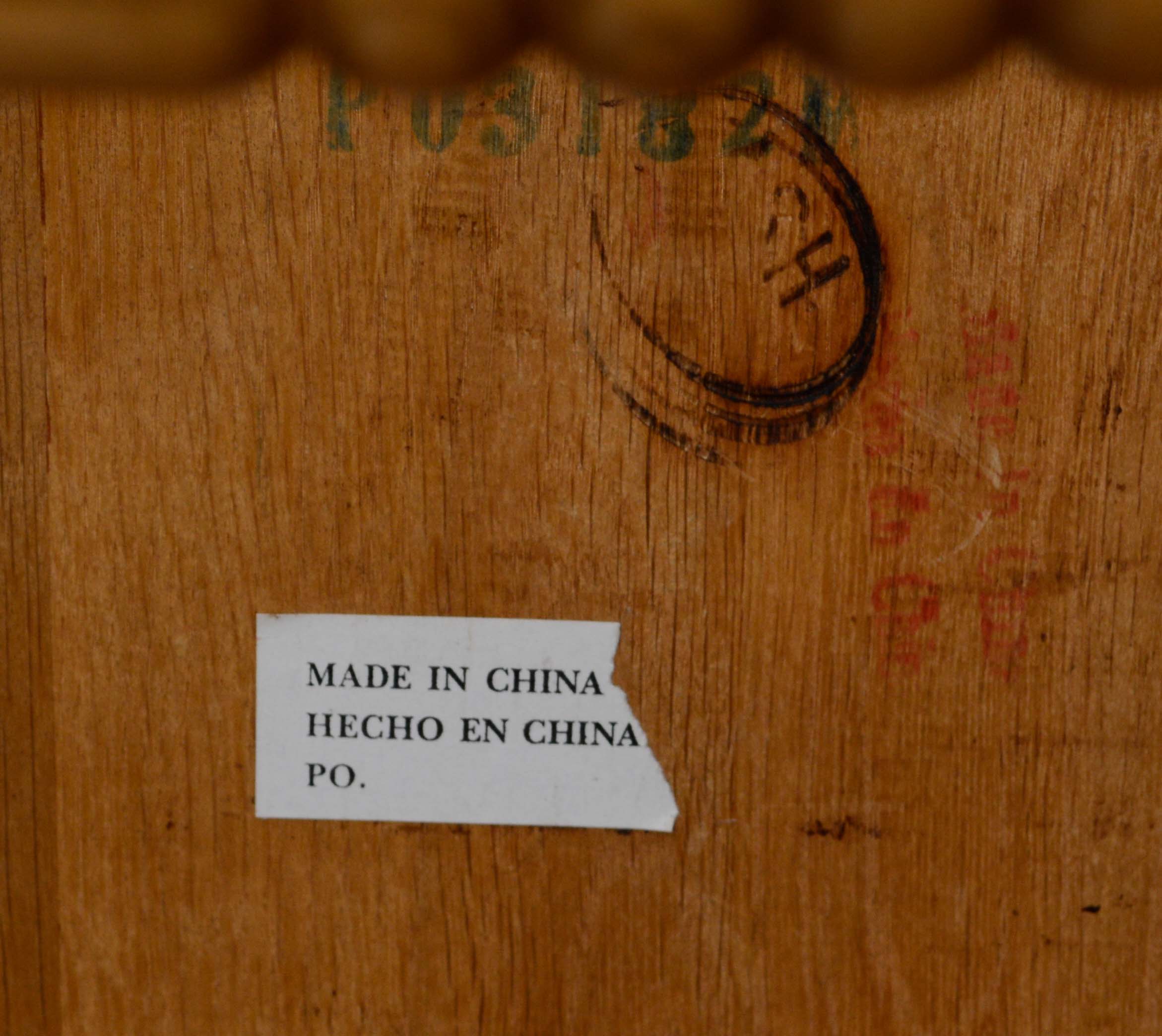 Pierced Splat Spindle Back Dining Chairs