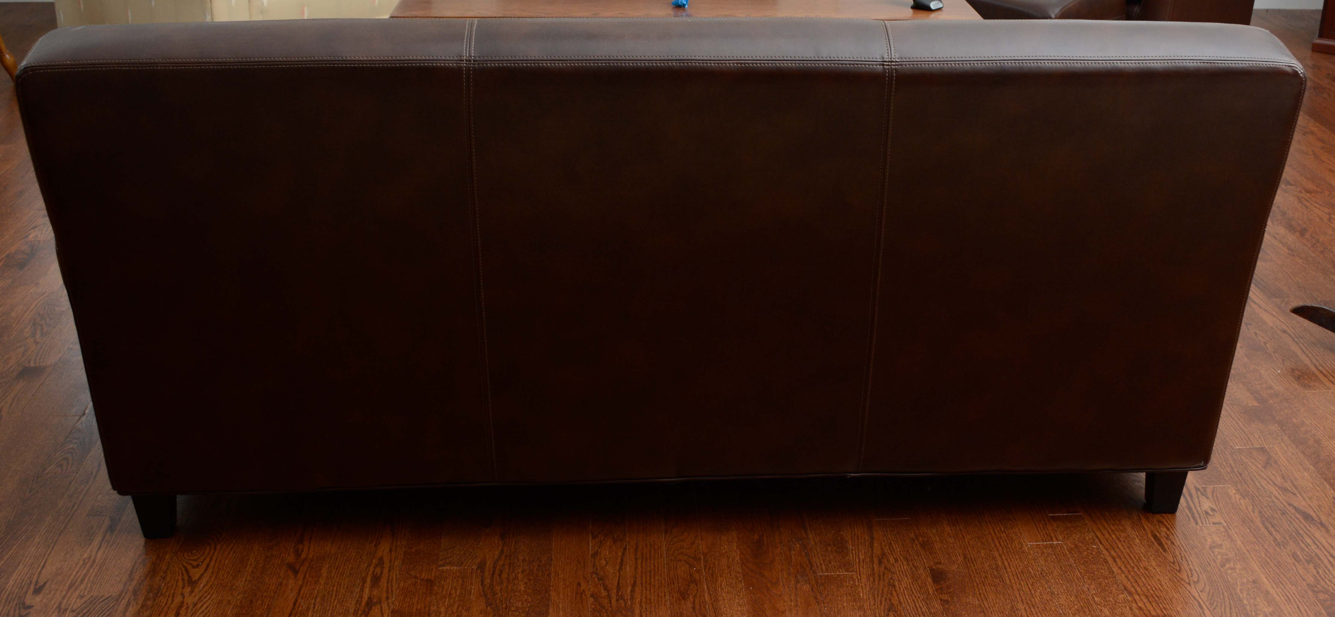 "Jäppling" Faux Leather Sofa by IKEA