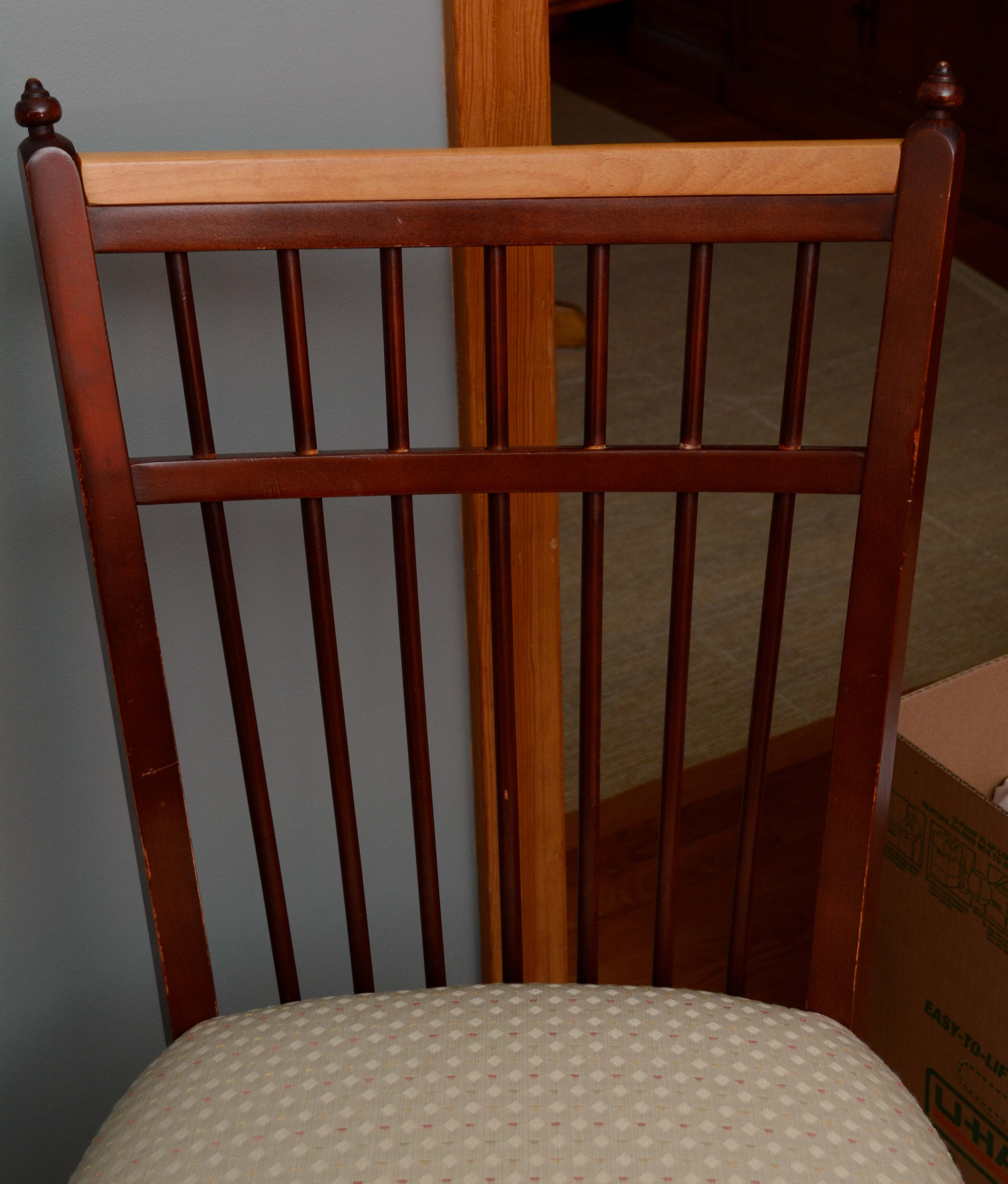 Spindle Back Counter Height Bar Stools