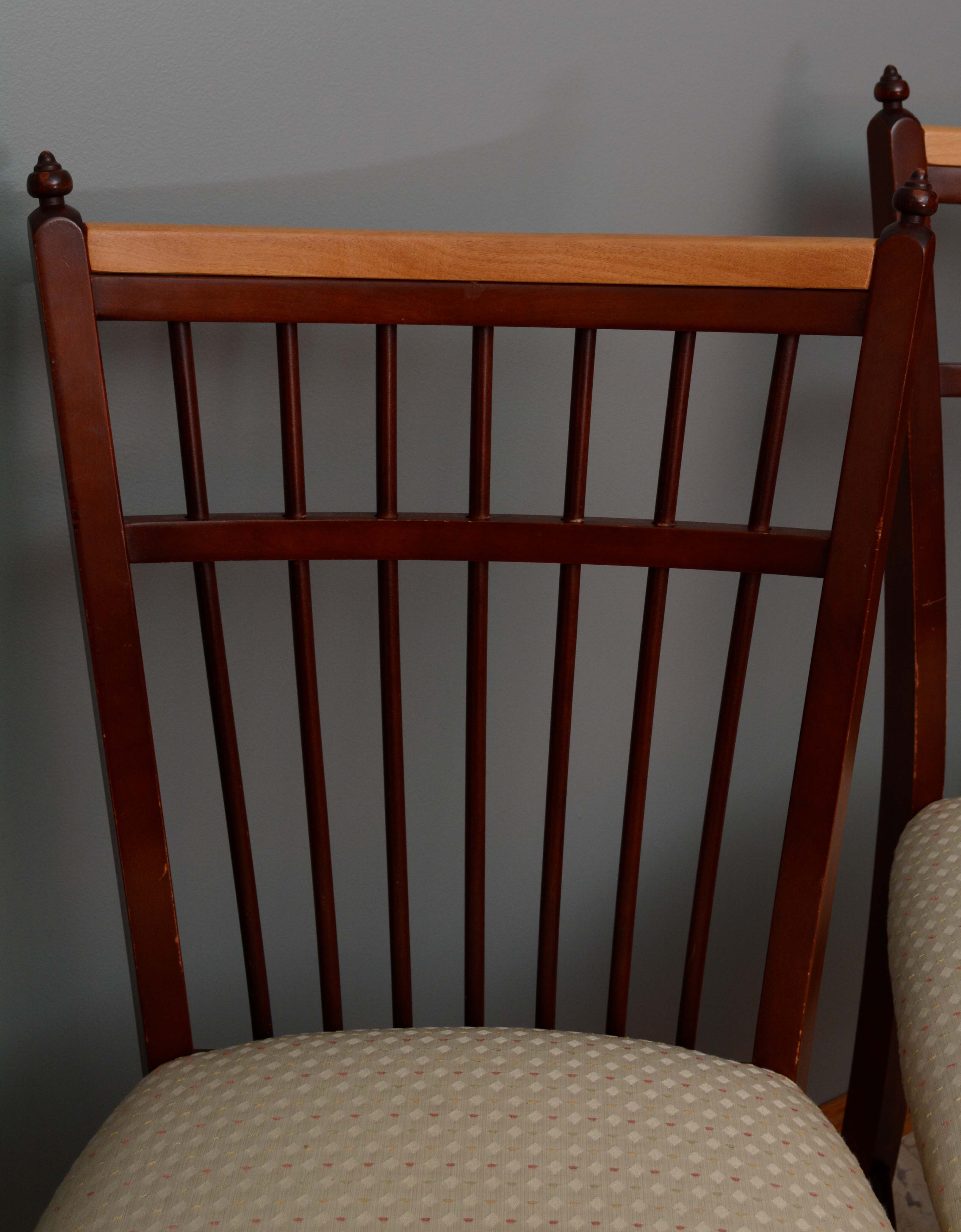 Spindle Back Counter Height Bar Stools