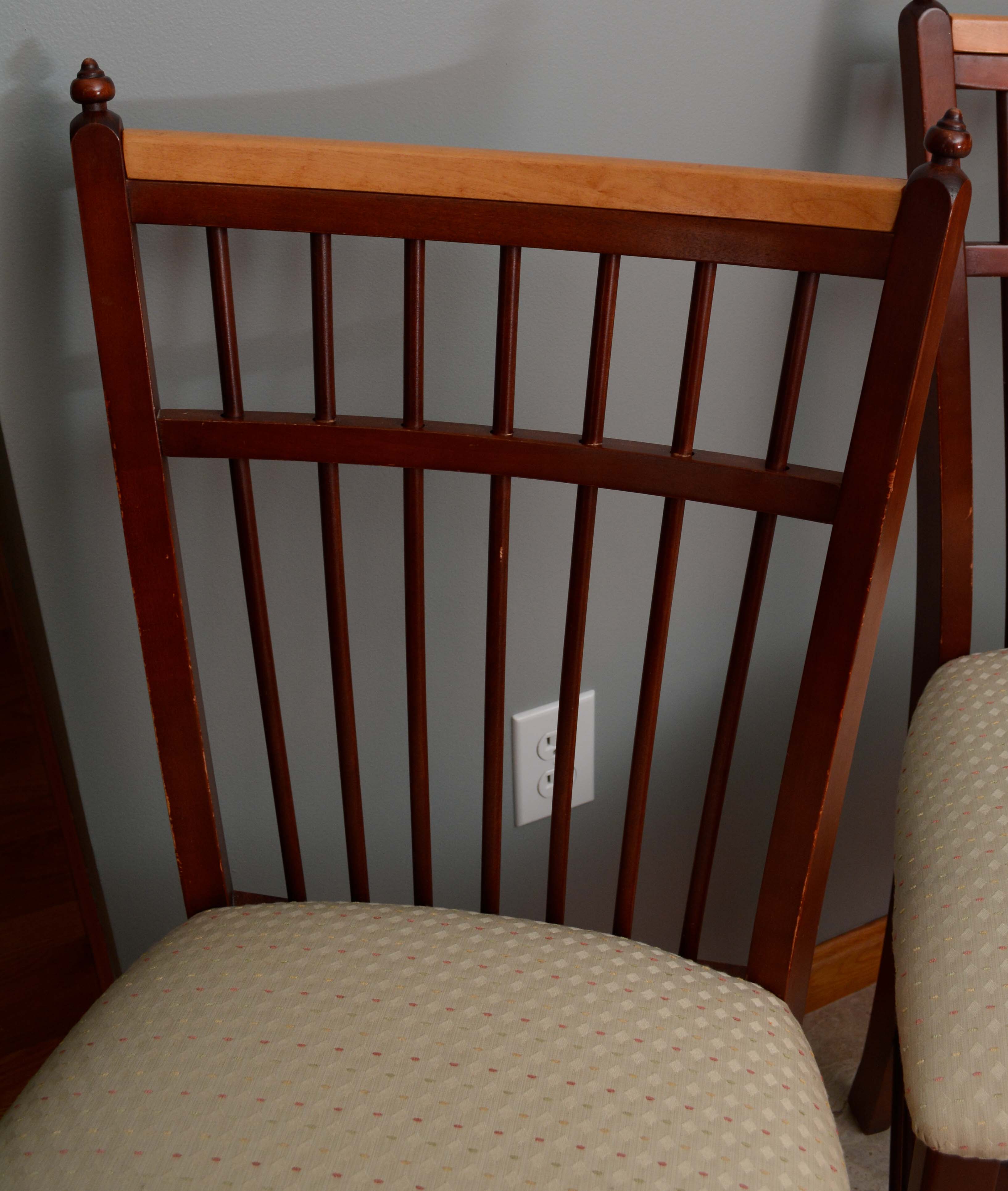 Spindle Back Counter Height Bar Stools