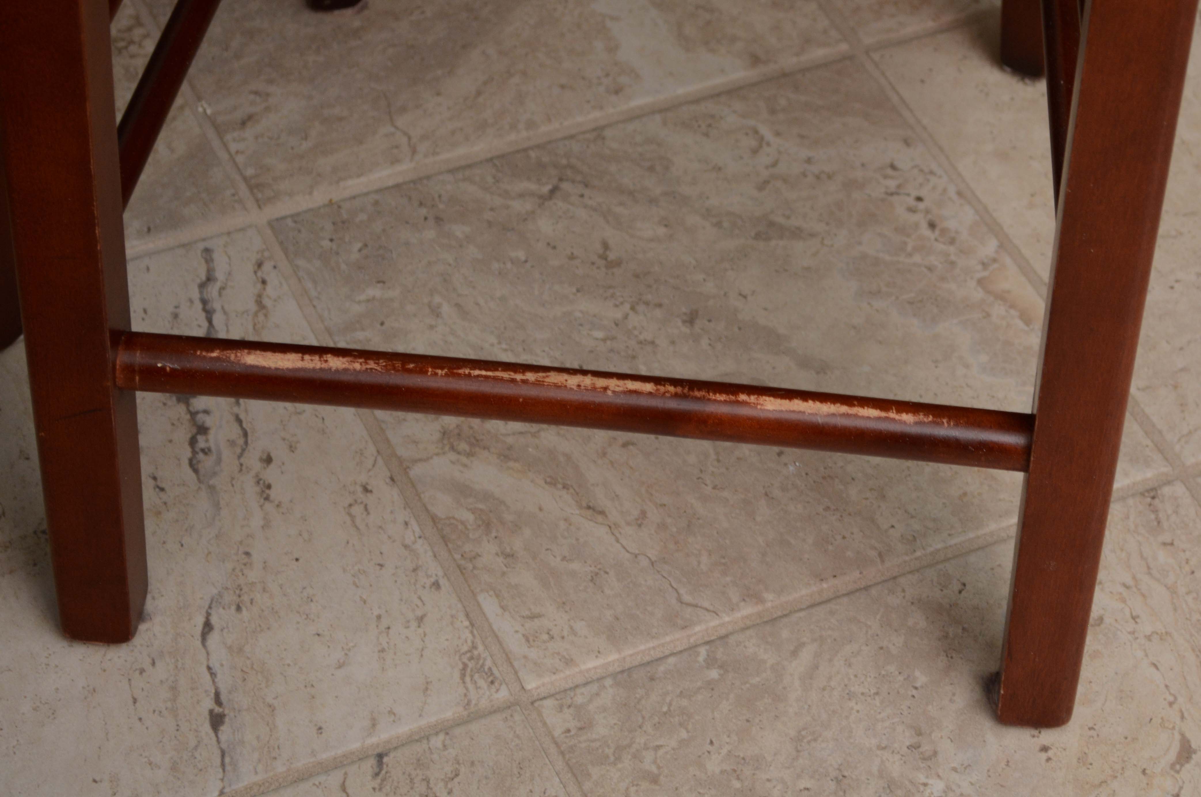 Spindle Back Counter Height Bar Stools