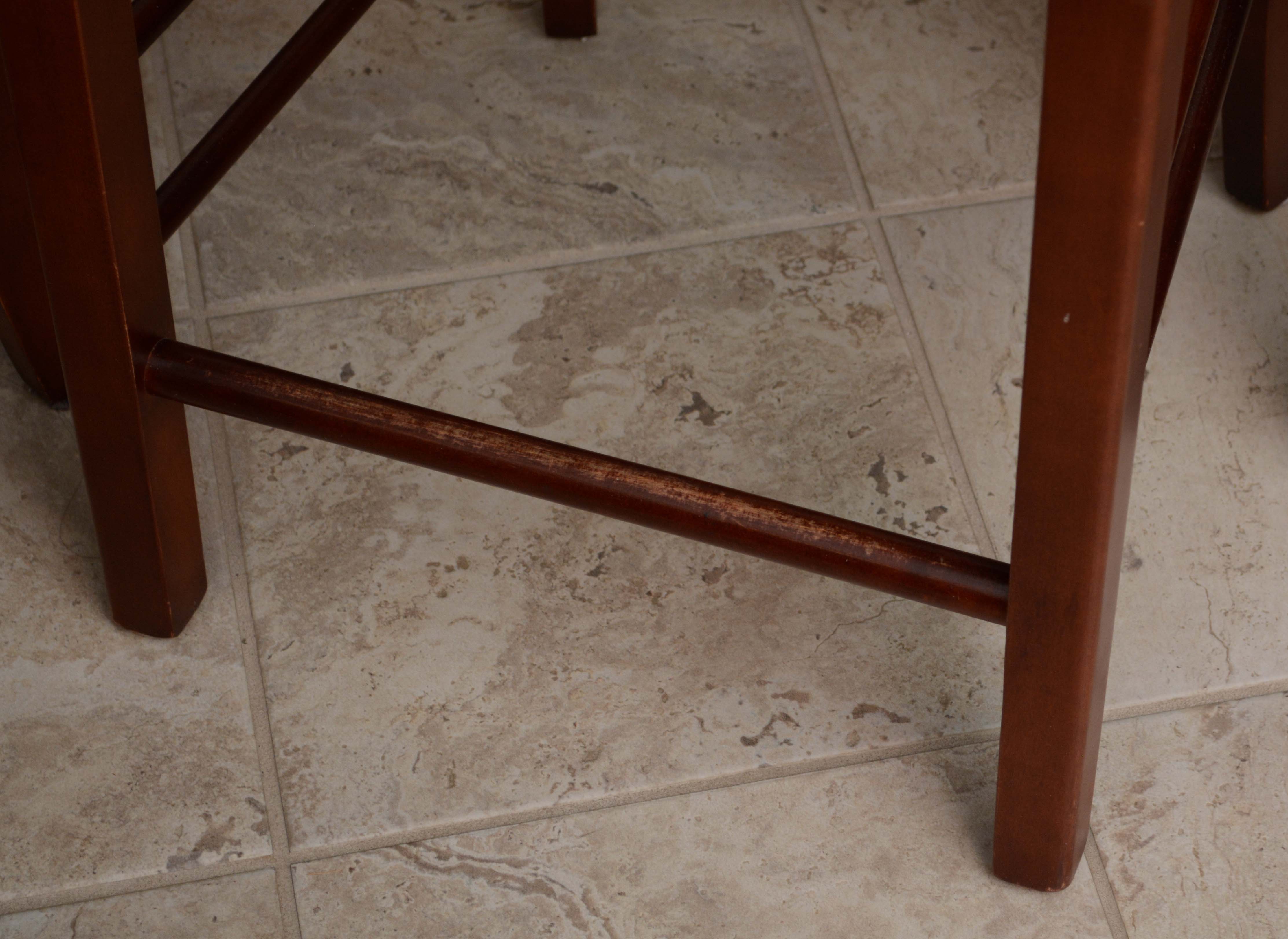 Spindle Back Counter Height Bar Stools