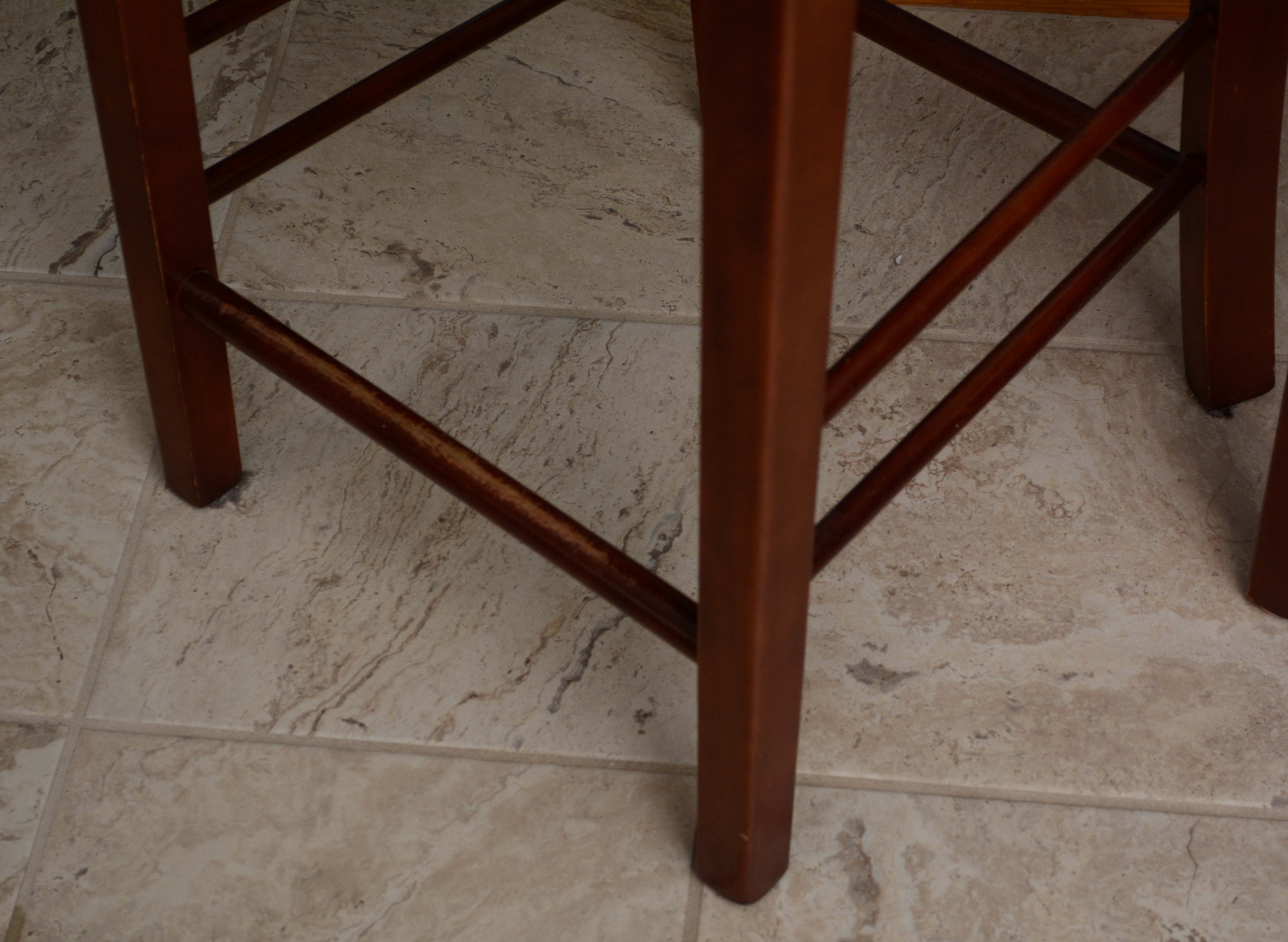 Spindle Back Counter Height Bar Stools