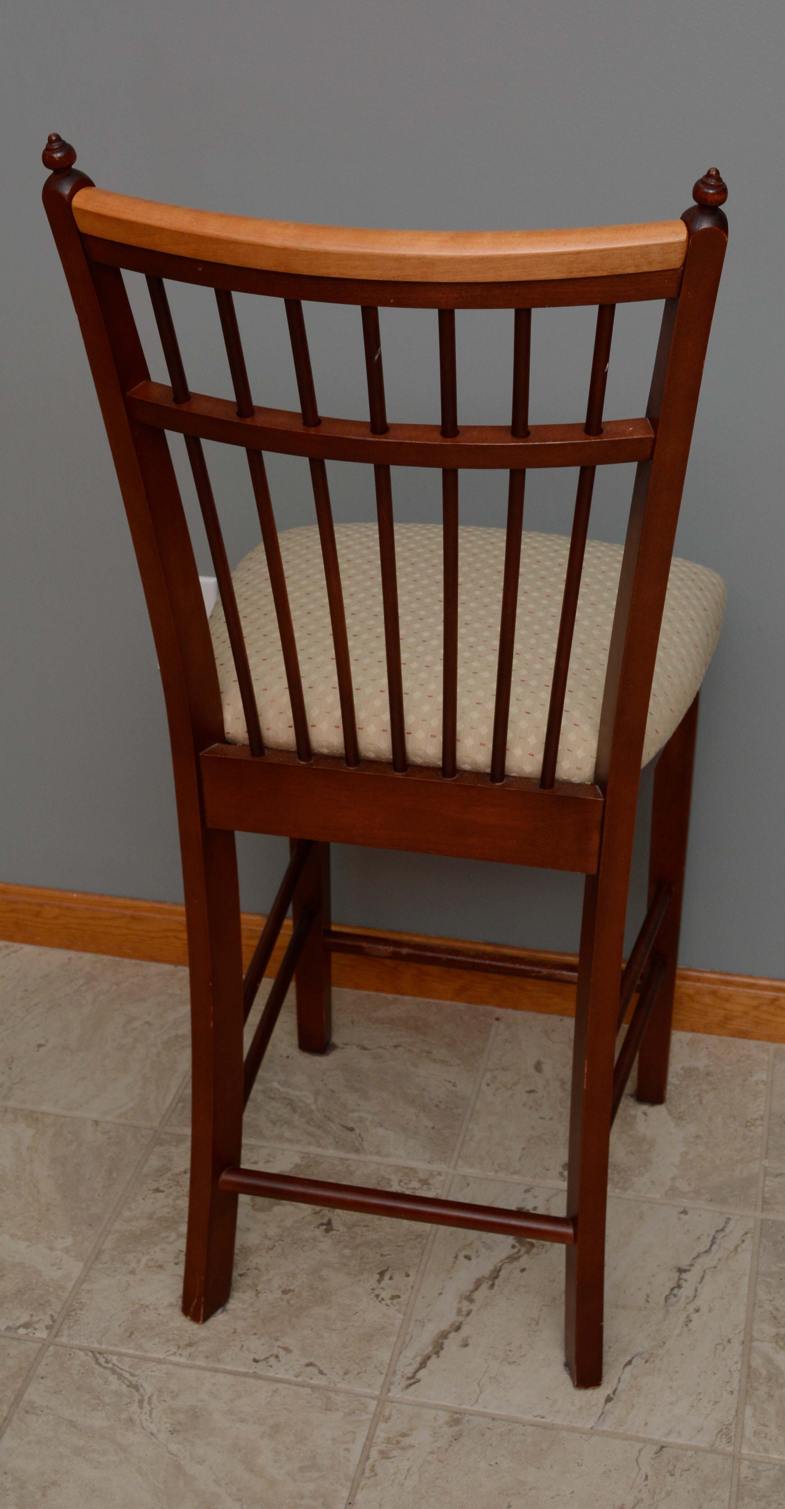 Spindle Back Counter Height Bar Stools