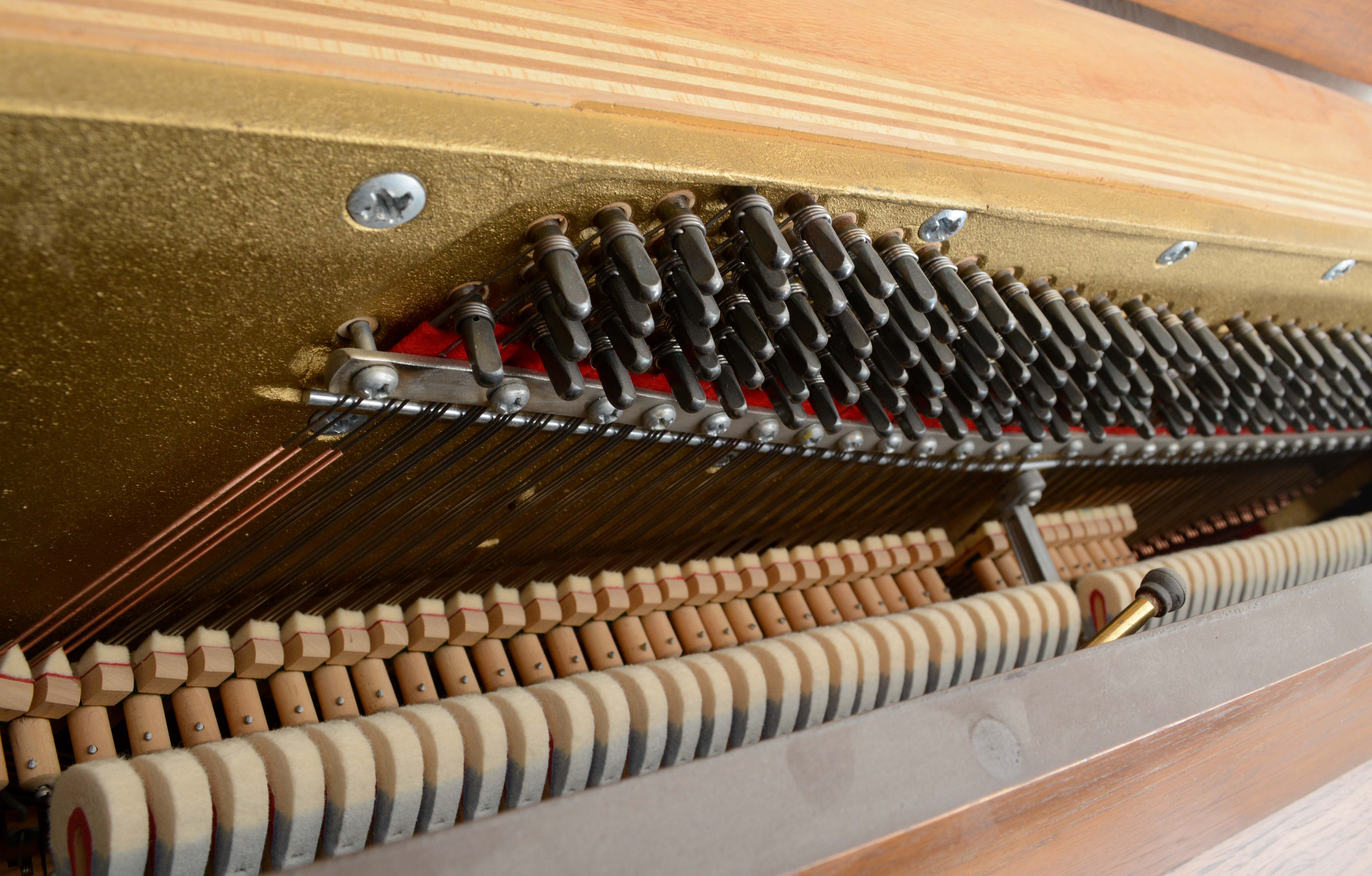 Vintage Kimball Upright Console Piano with Bench