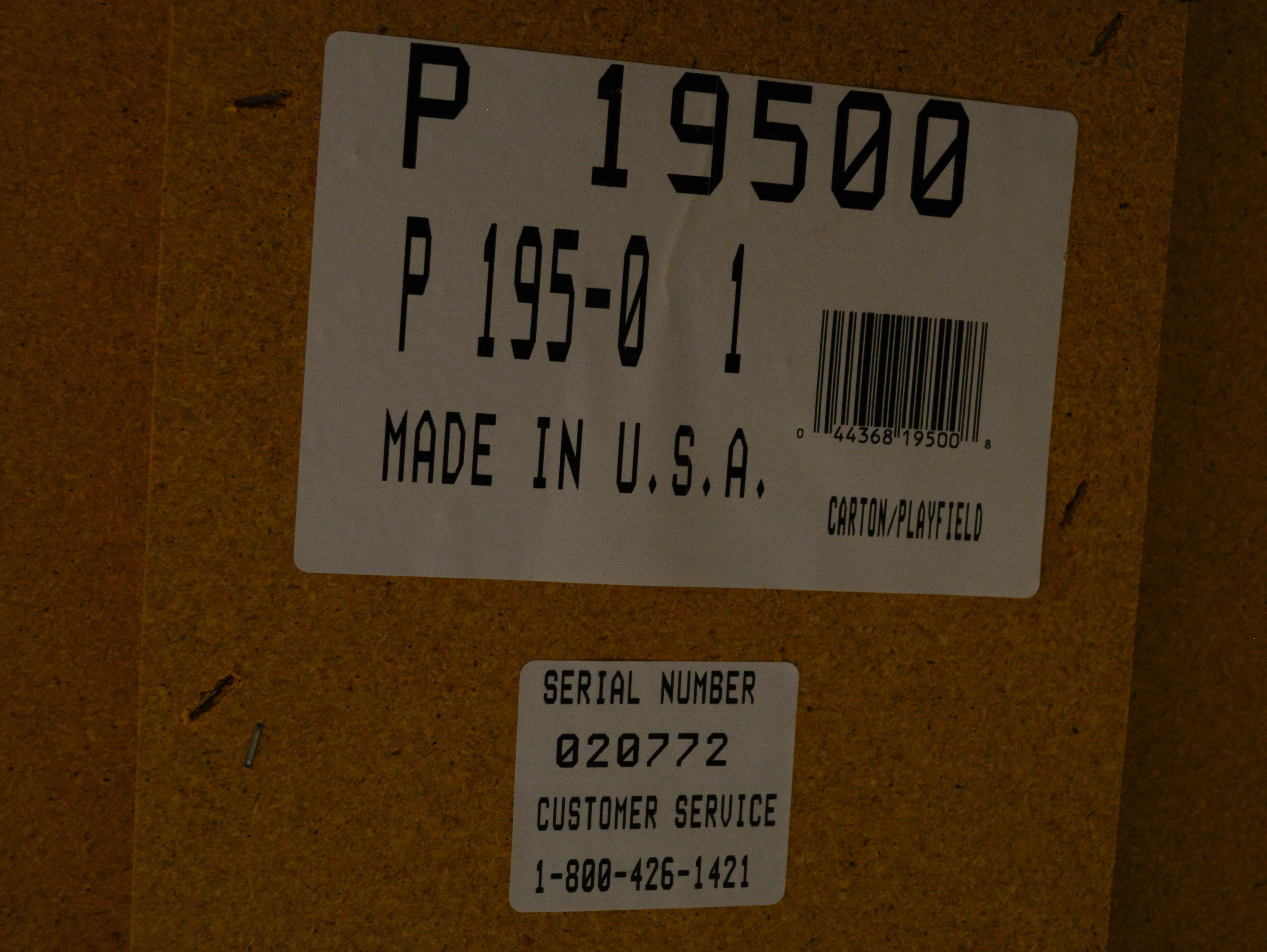 American-Made Air Hockey Table with Strikers