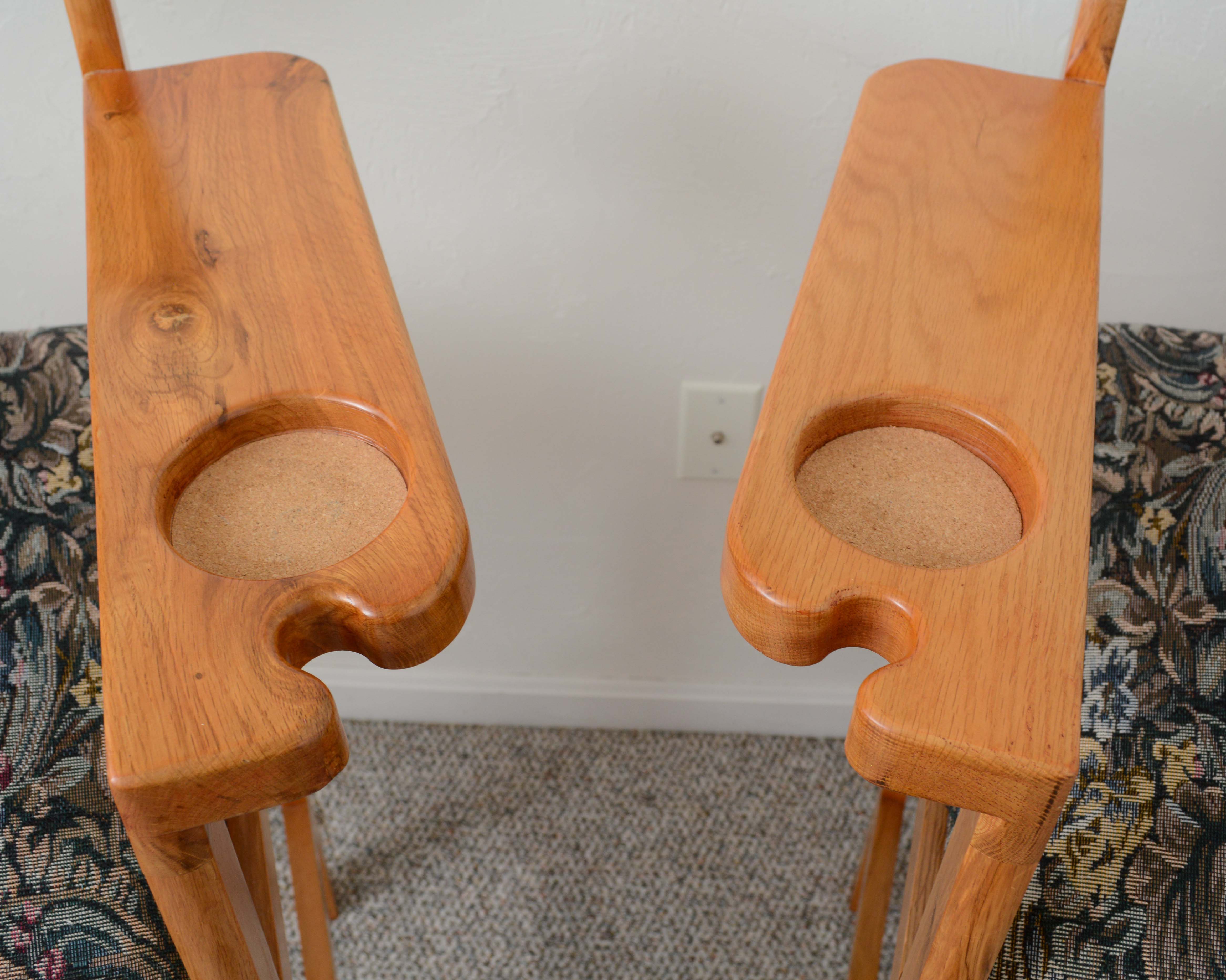 Pair of Contemporary Billiard Game Chairs