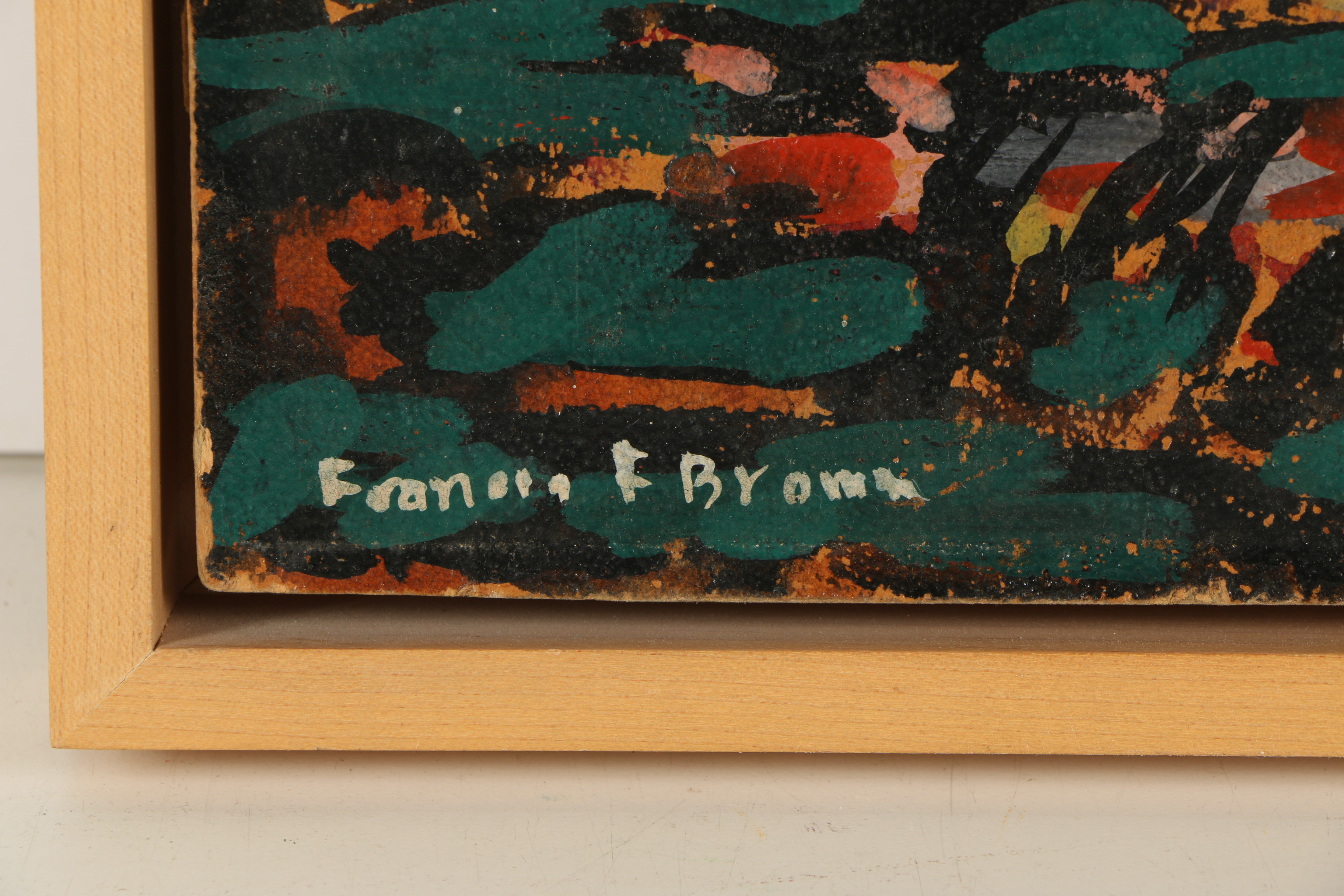 Frances F. Brown Oil Painting