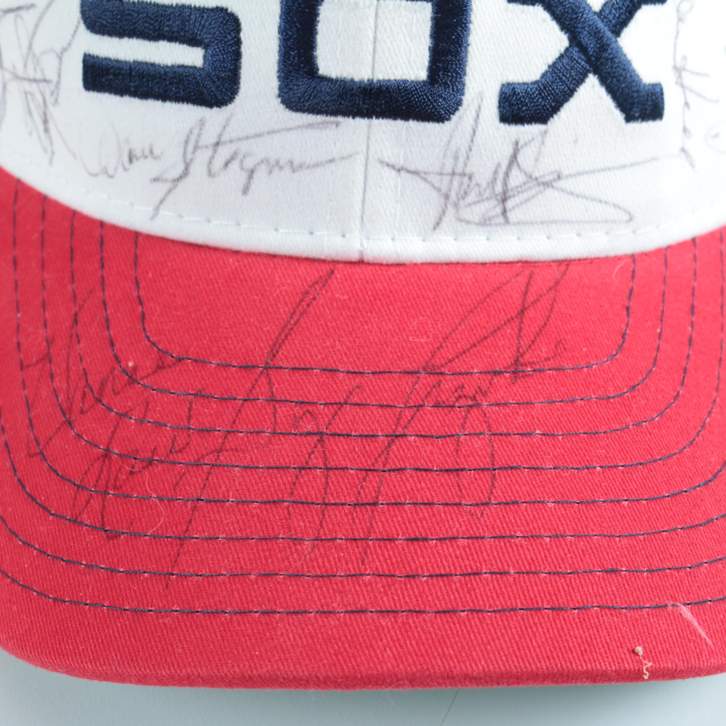 White Sox Memorabilia Including Autographed Hats