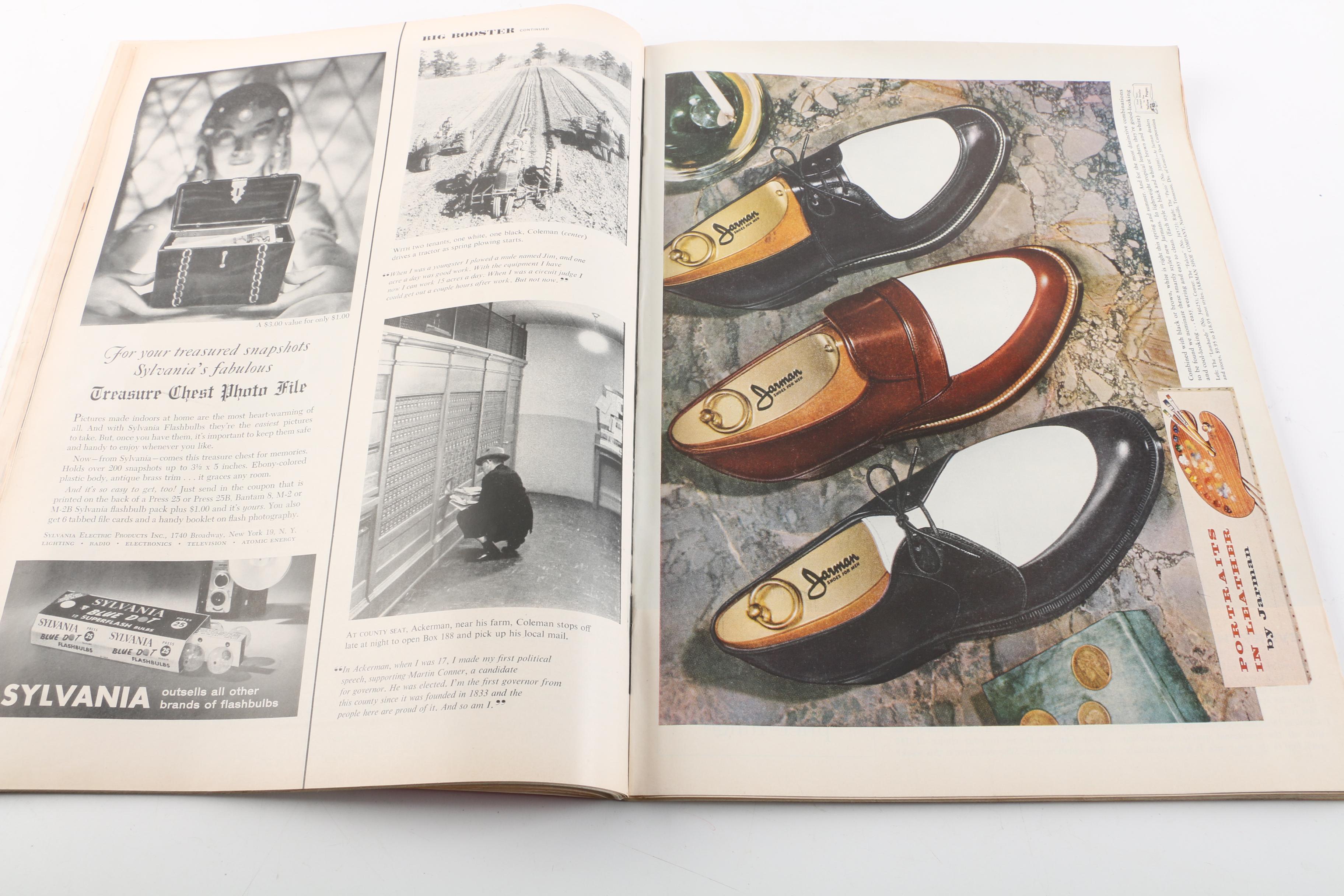 April 15, 1957 "Life" Magazine Featuring Ernie Kovacs and Sir Winston Churchill