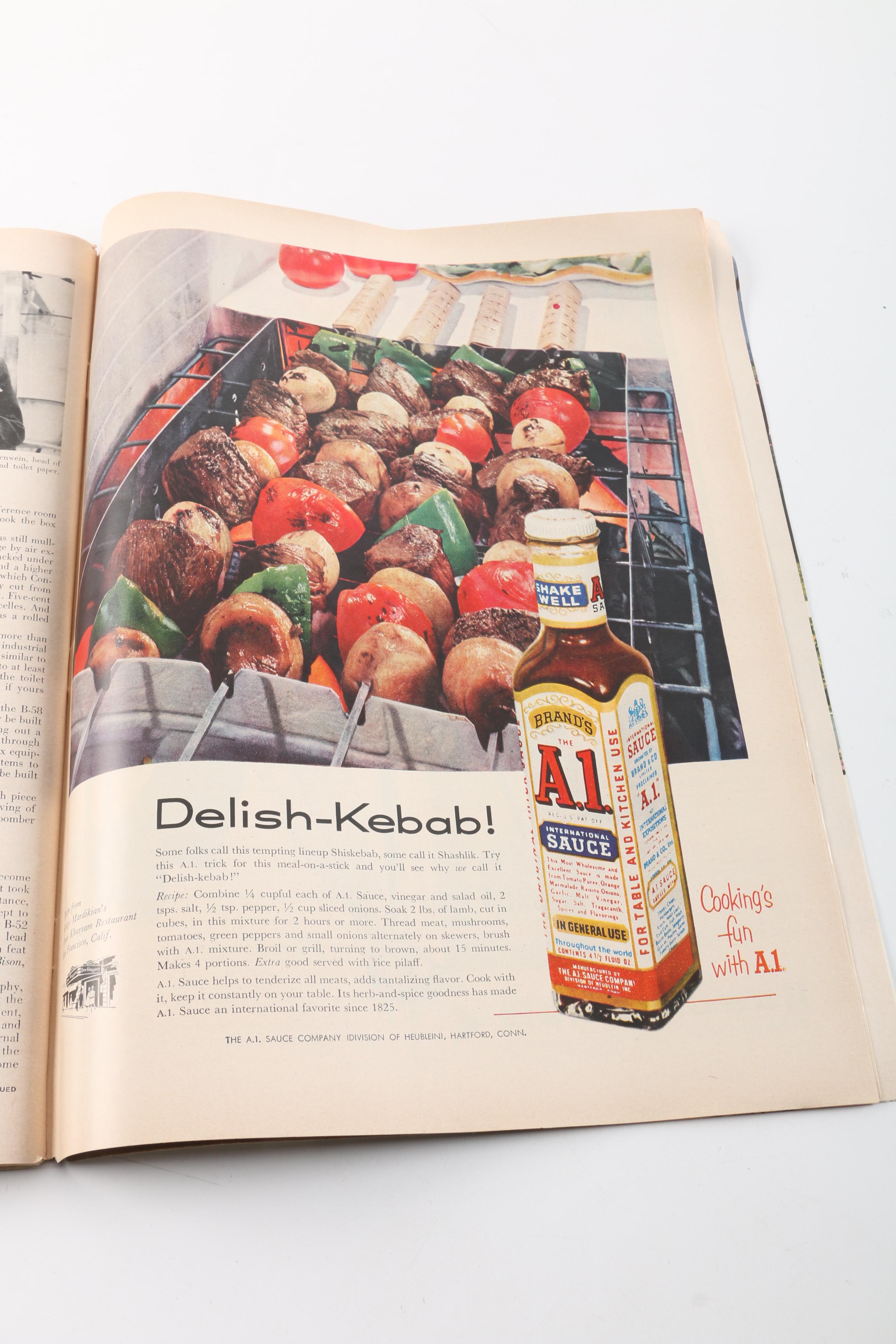 April 15, 1957 "Life" Magazine Featuring Ernie Kovacs and Sir Winston Churchill