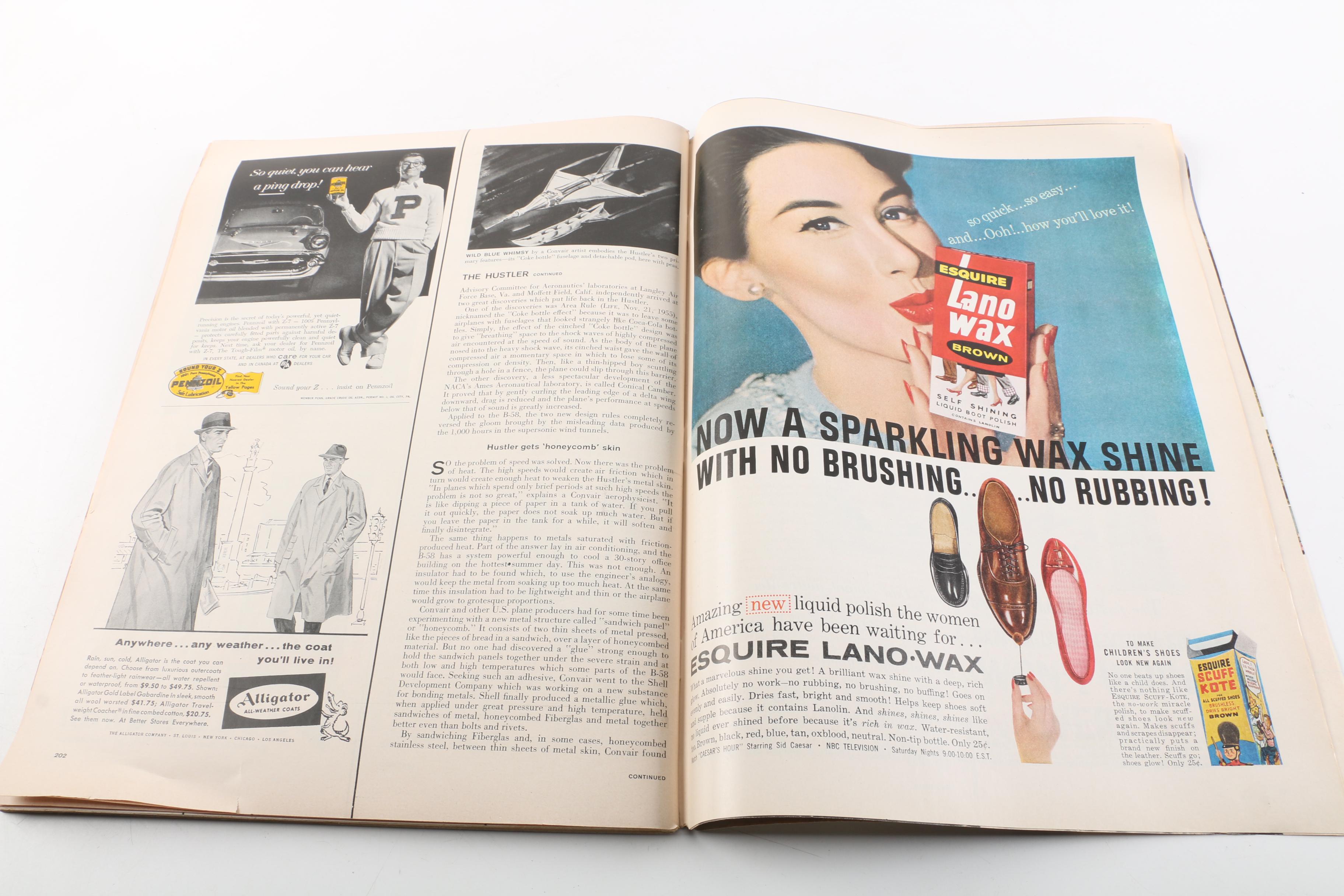 April 15, 1957 "Life" Magazine Featuring Ernie Kovacs and Sir Winston Churchill