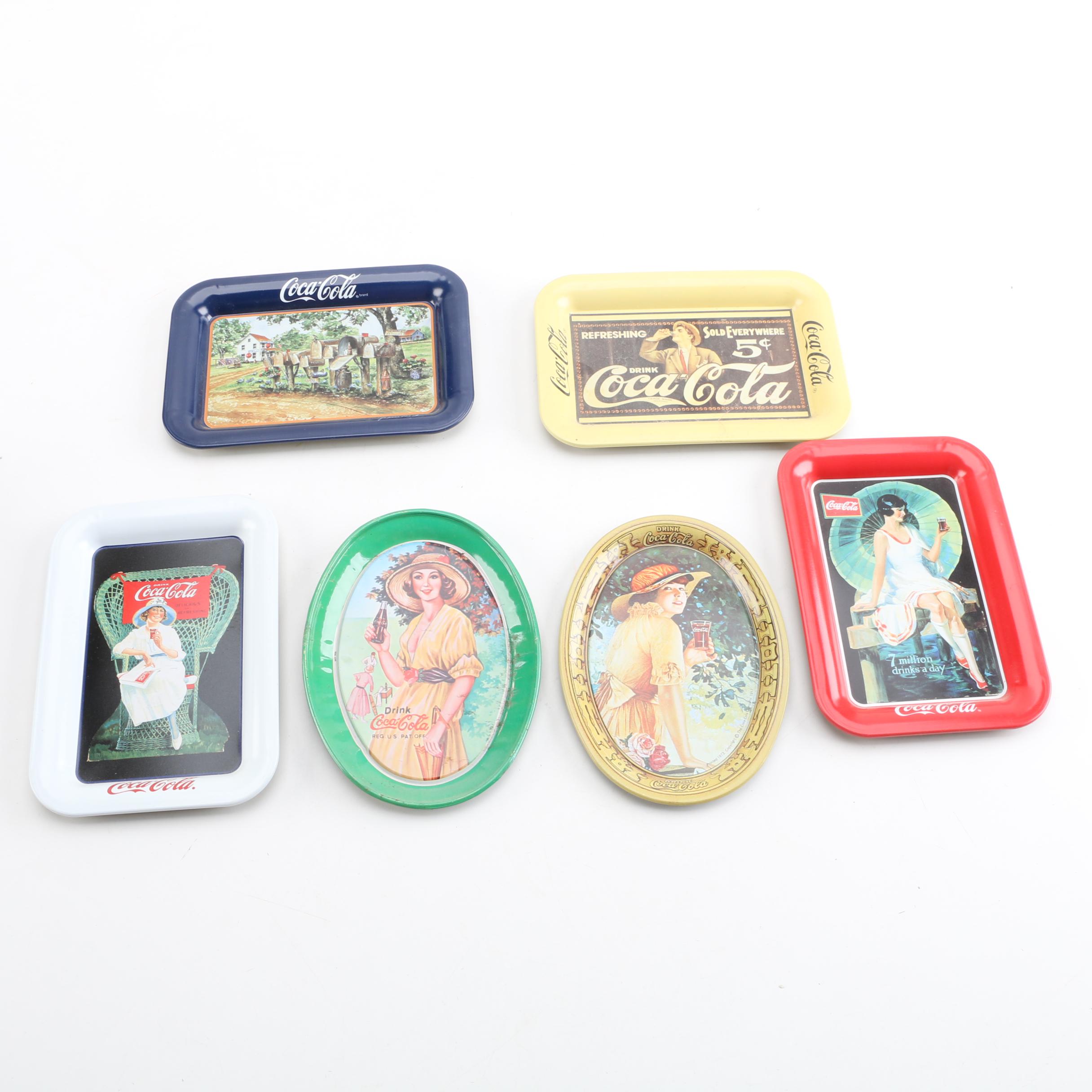 Coca Cola Tin Drink Tray Collection