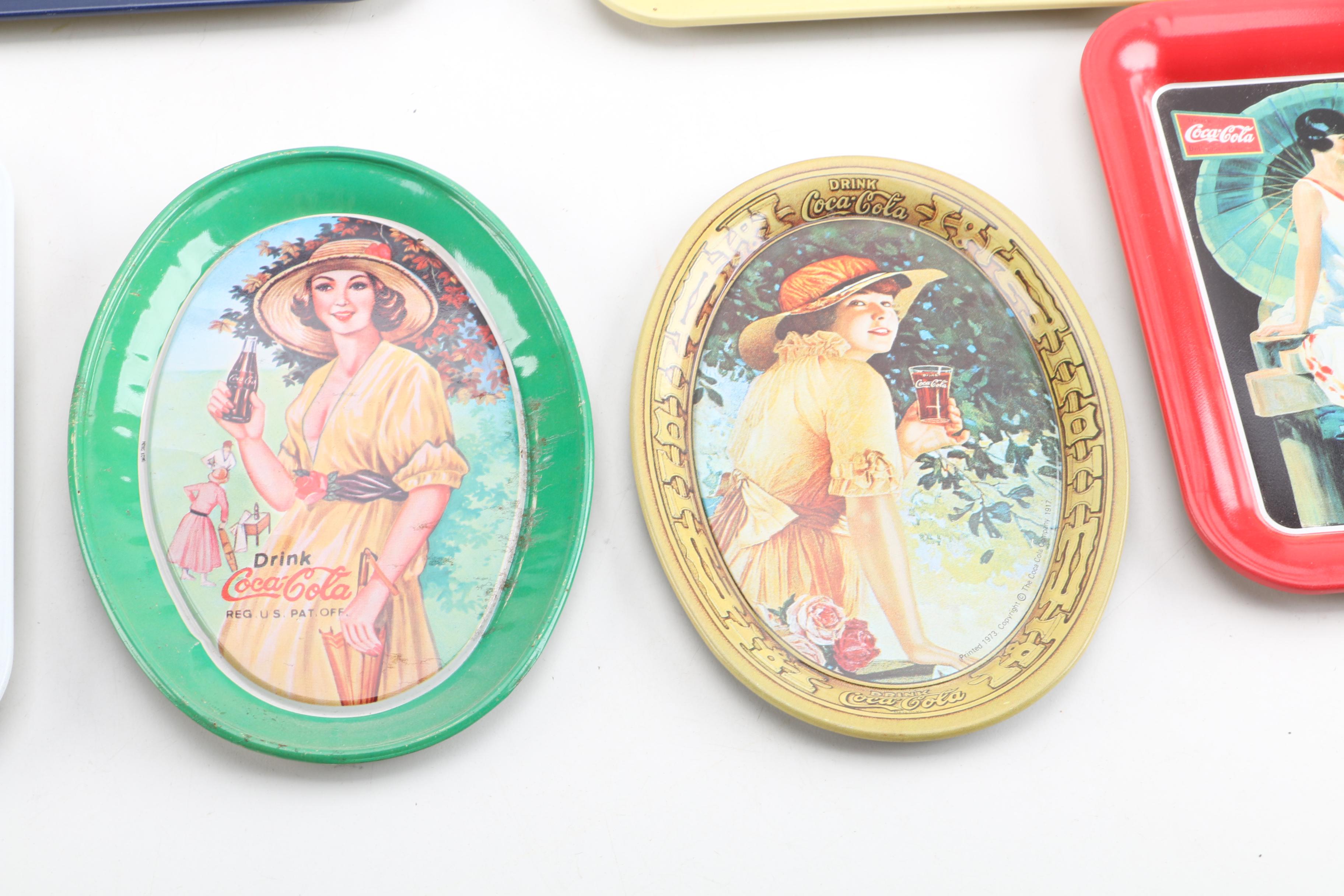 Coca Cola Tin Drink Tray Collection