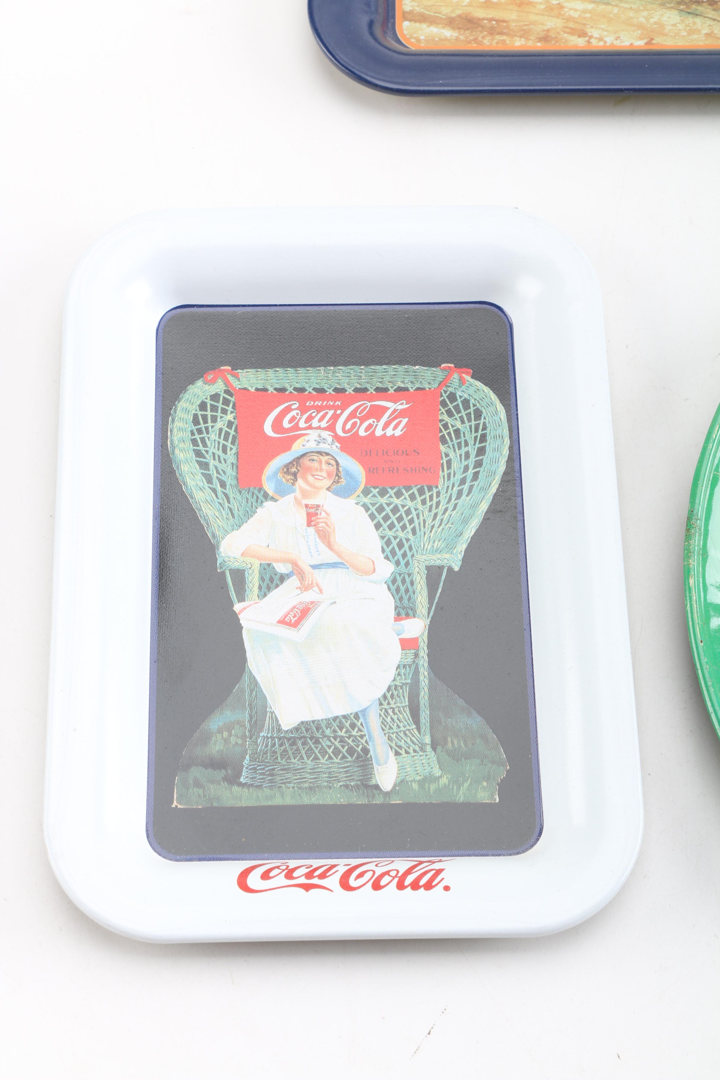 Coca Cola Tin Drink Tray Collection