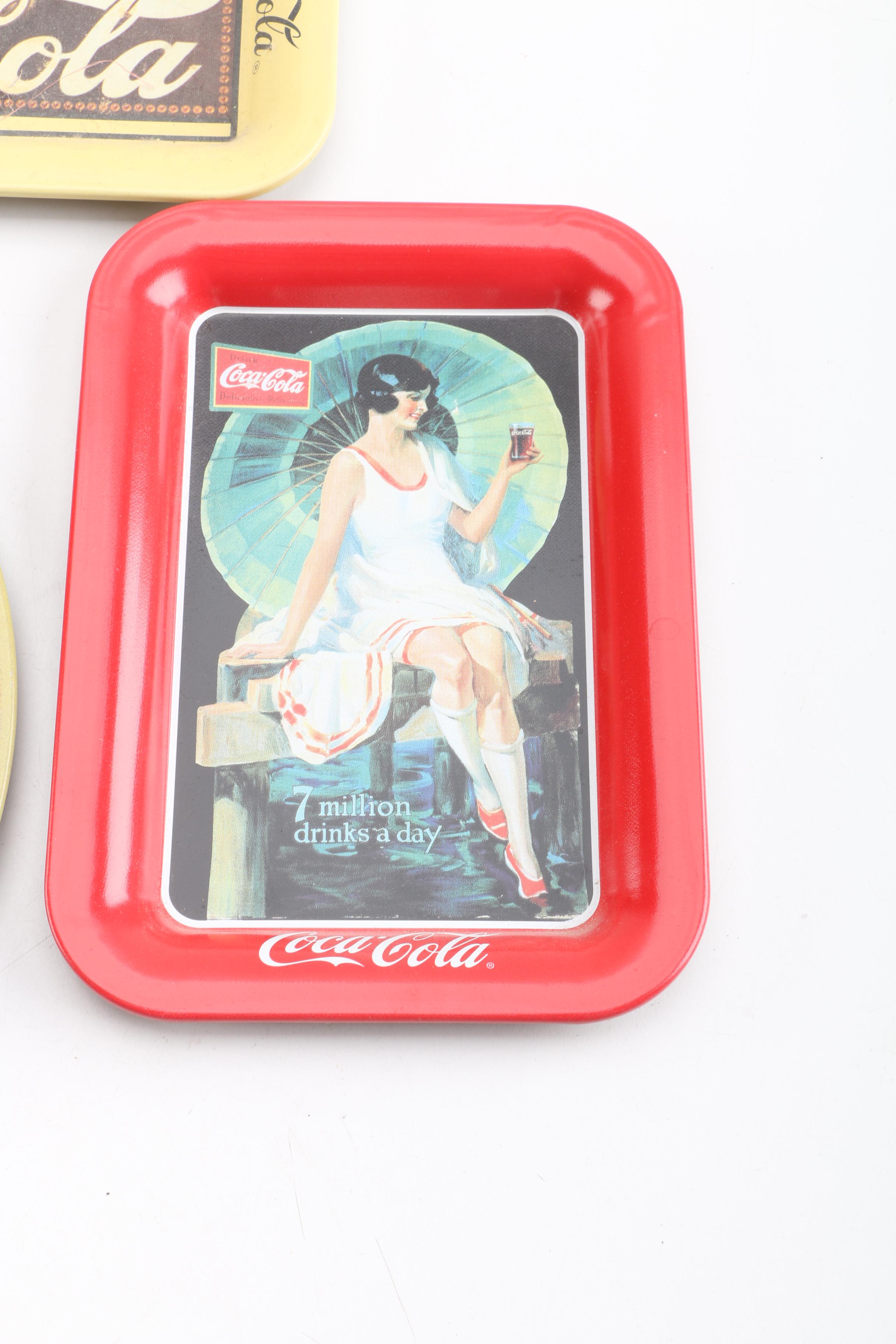 Coca Cola Tin Drink Tray Collection