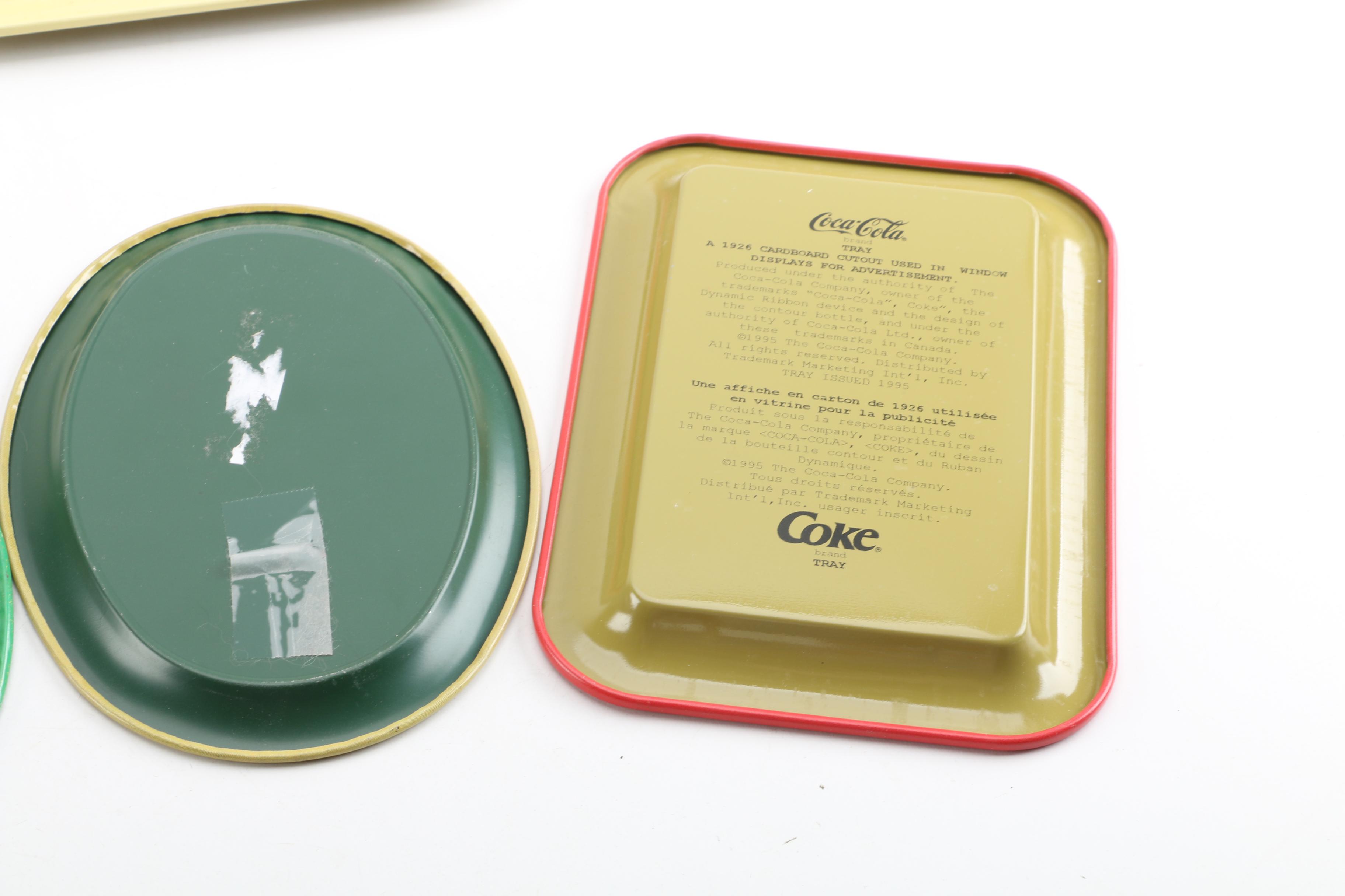 Coca Cola Tin Drink Tray Collection