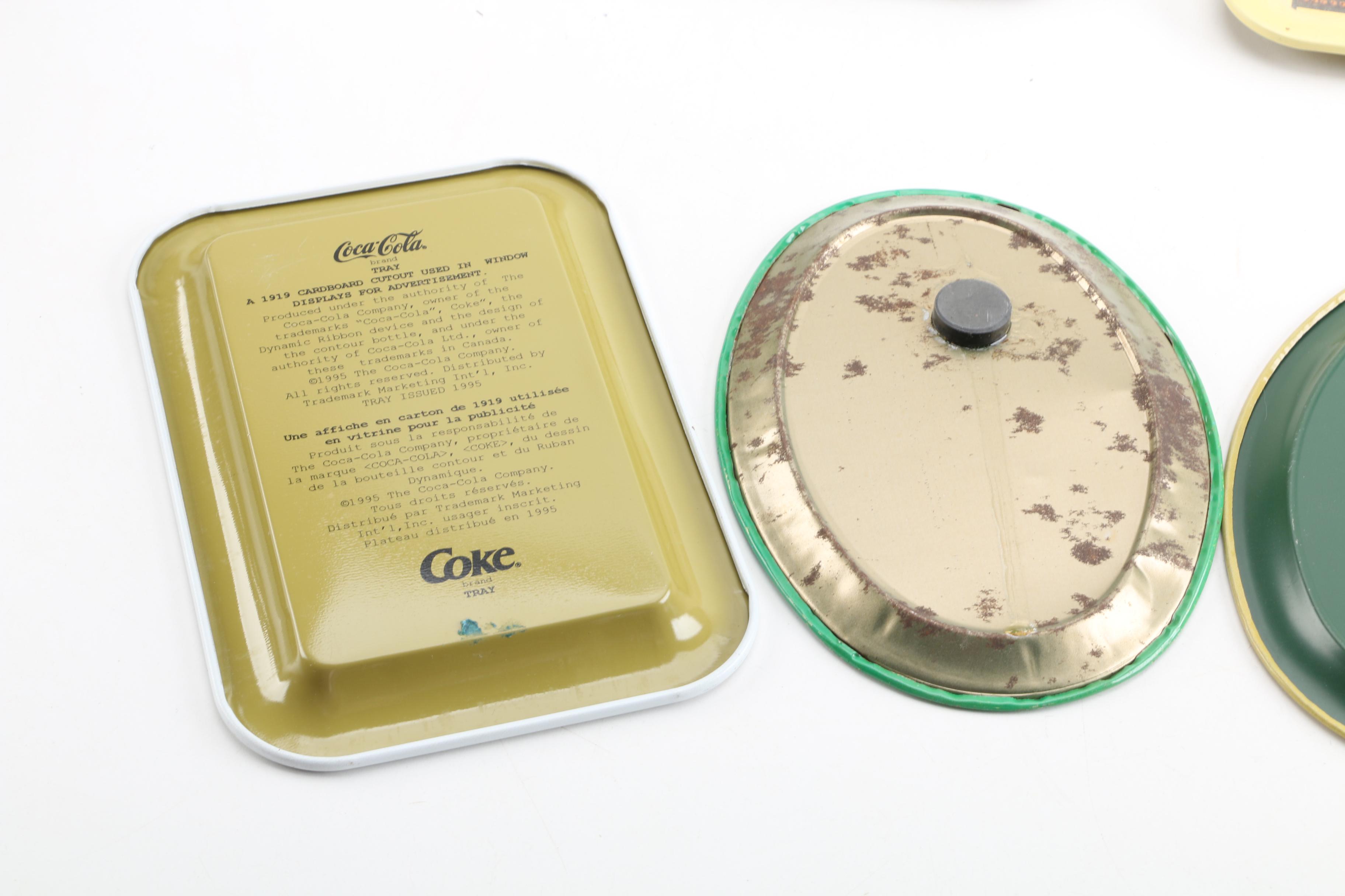 Coca Cola Tin Drink Tray Collection