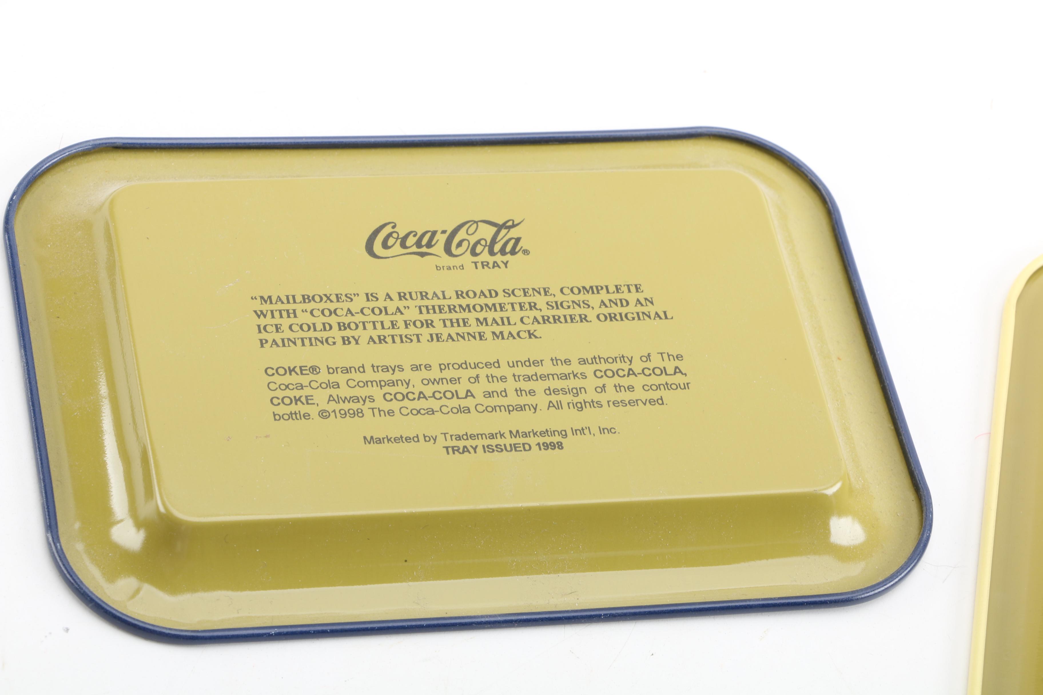 Coca Cola Tin Drink Tray Collection