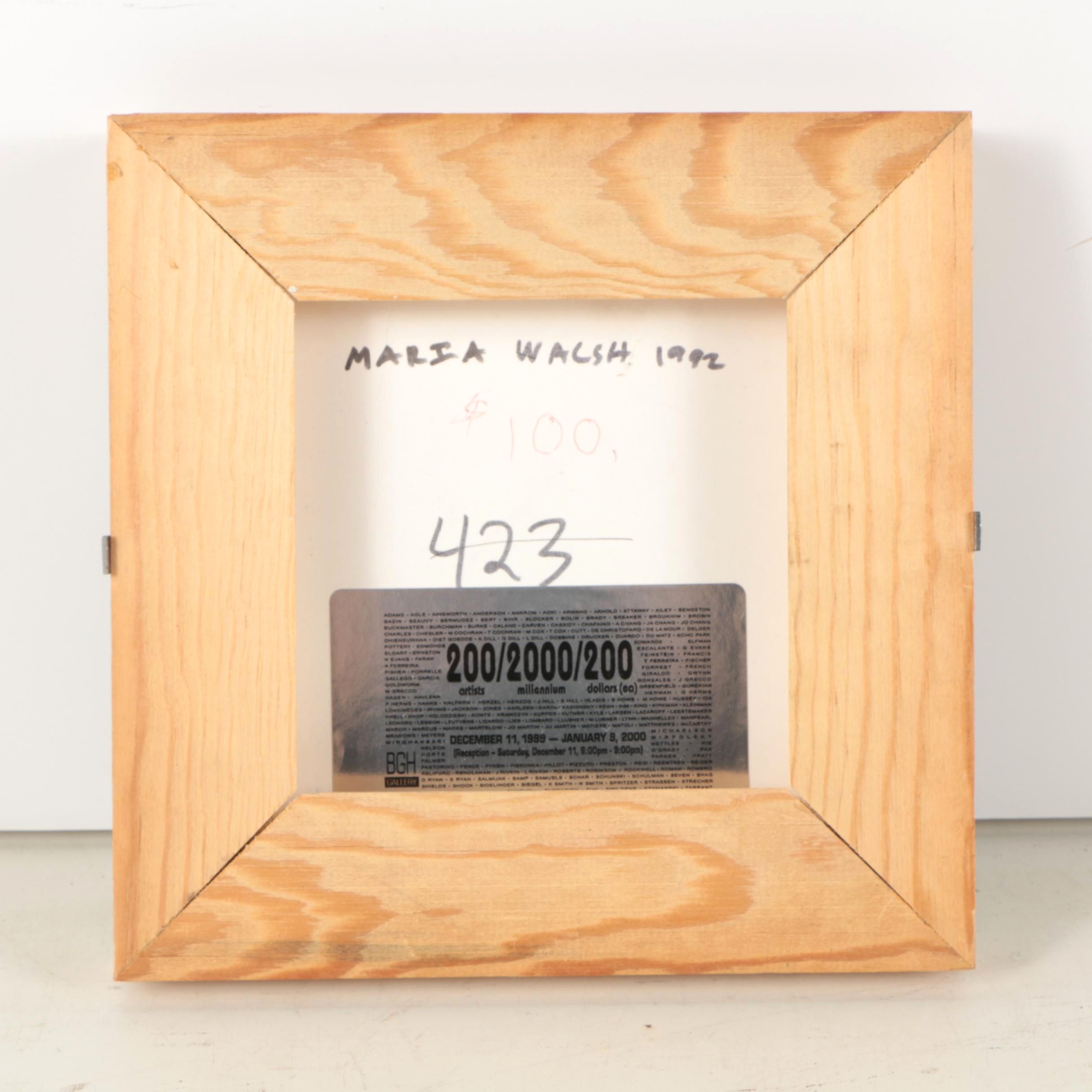 Maria Walsh Mixed Media Collage