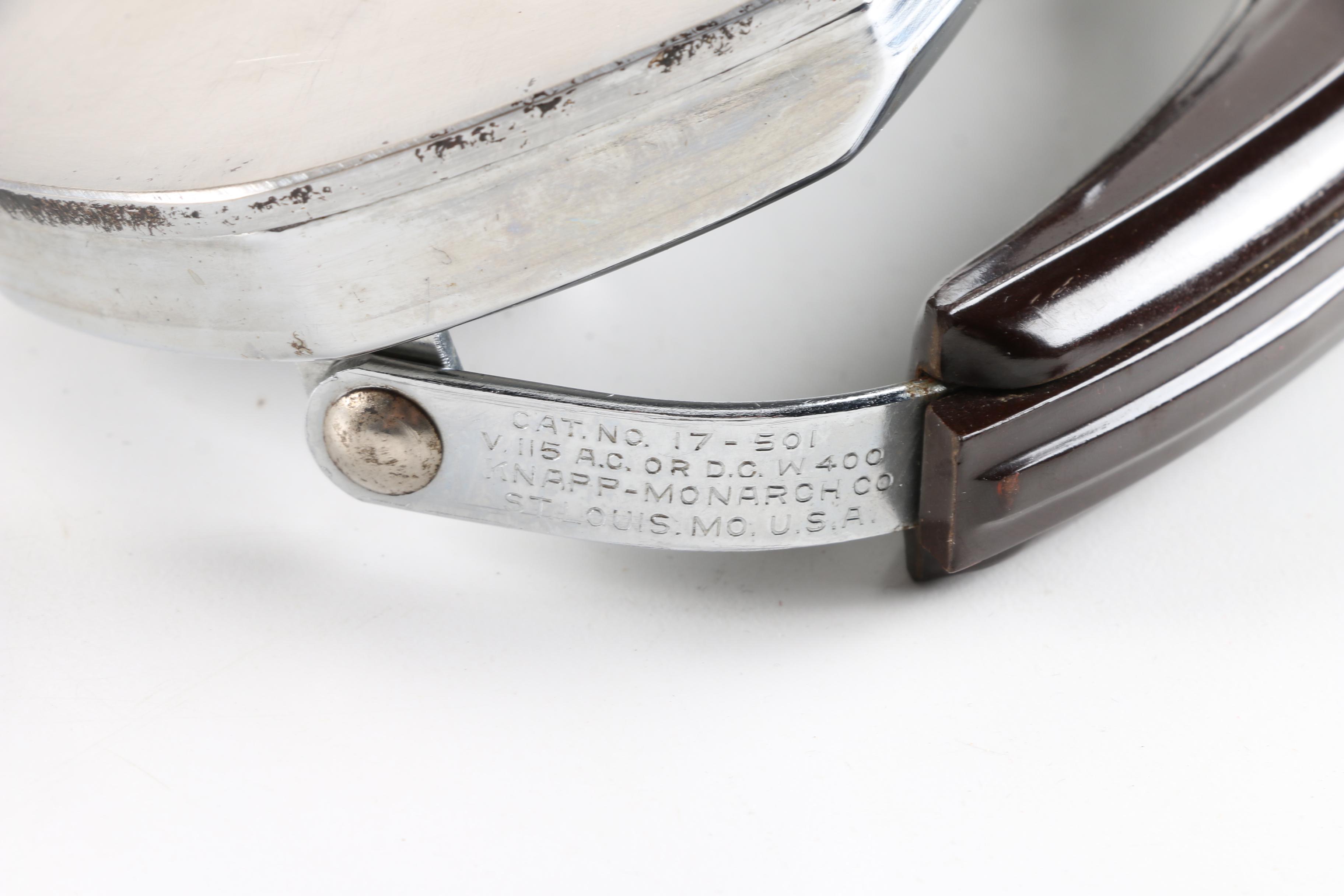 Vintage Clothing Irons and Carrying Case