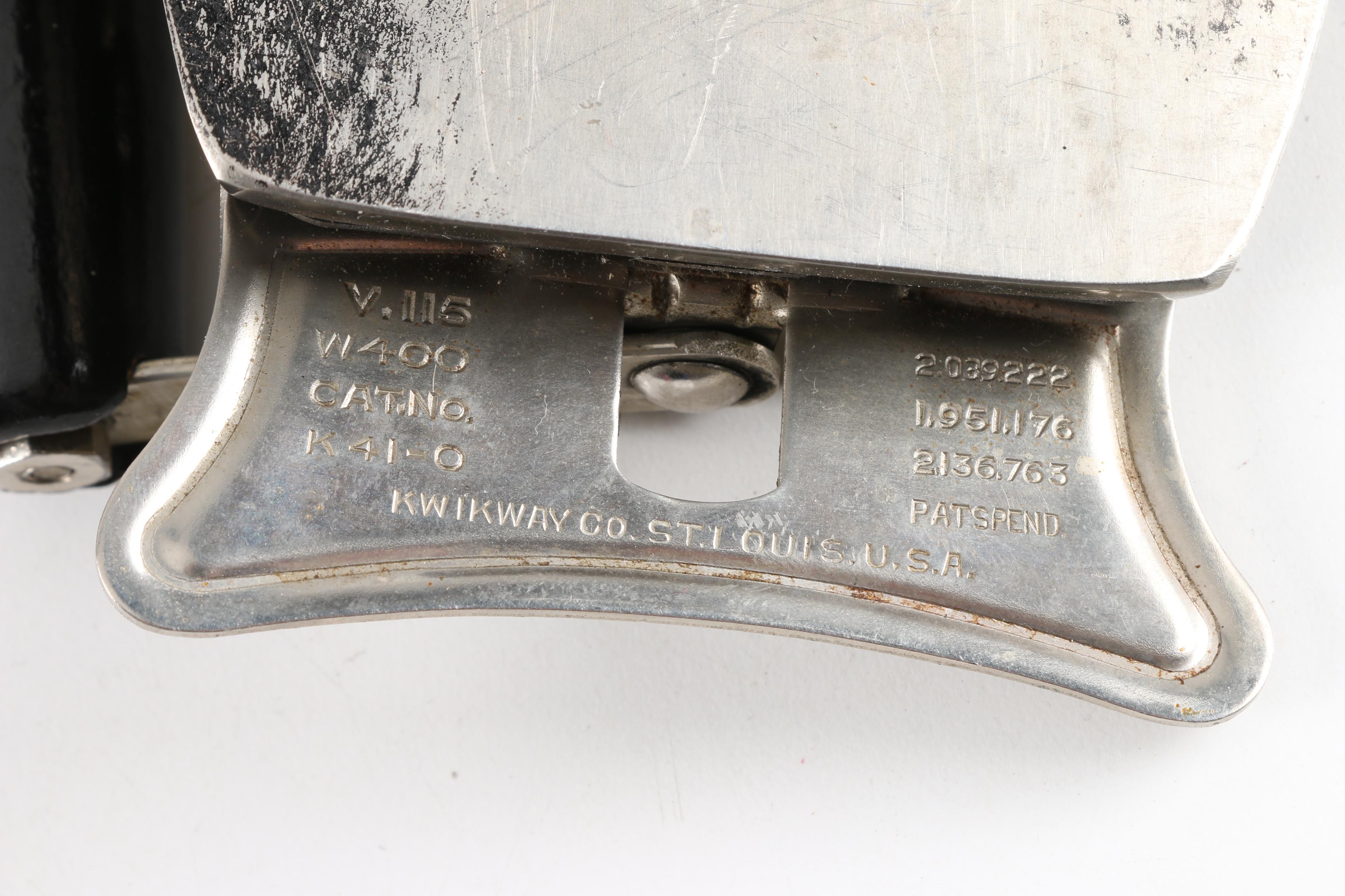 Vintage Clothing Irons and Carrying Case