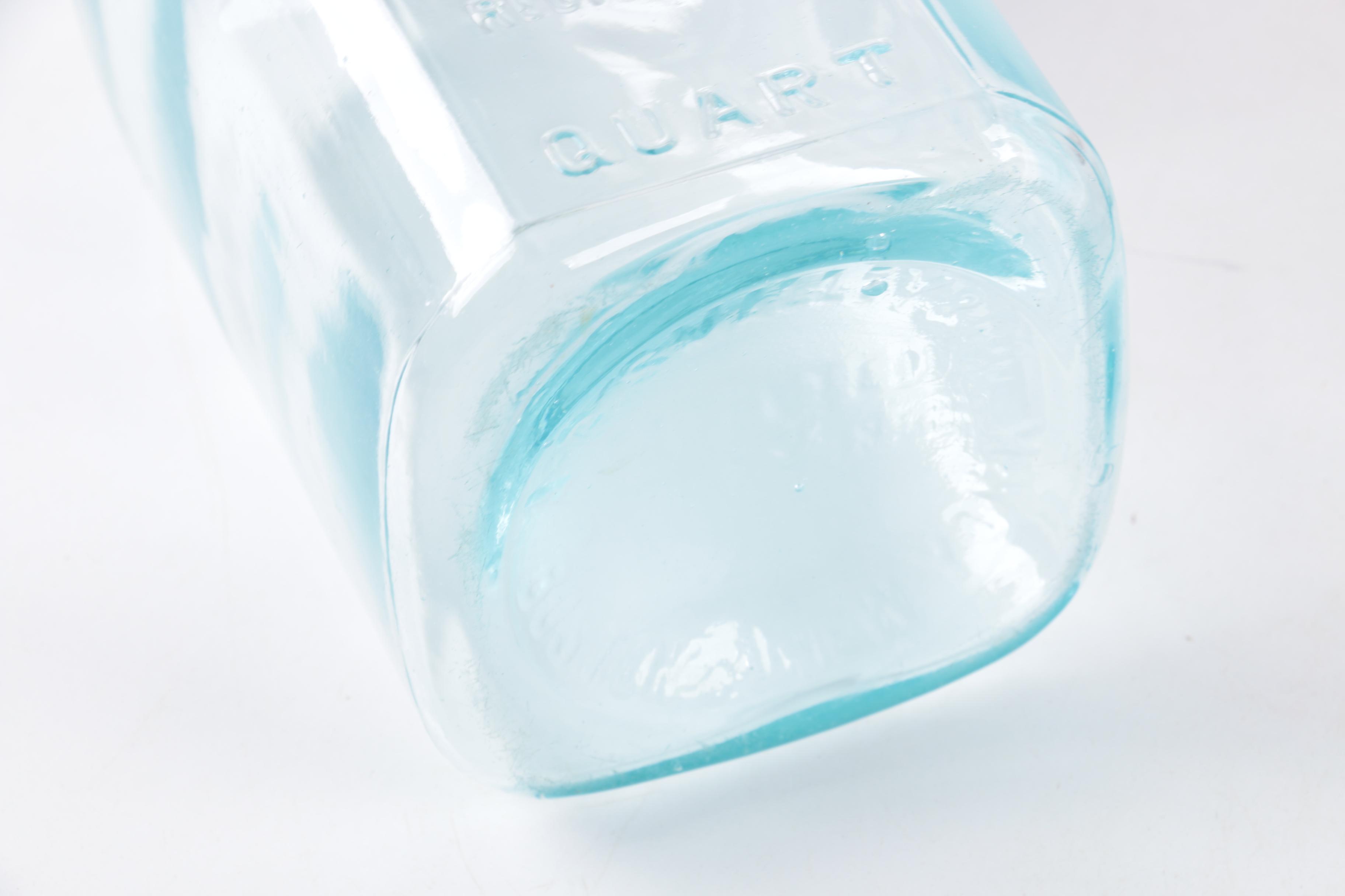 Antique Jars Including Mason's and Ball