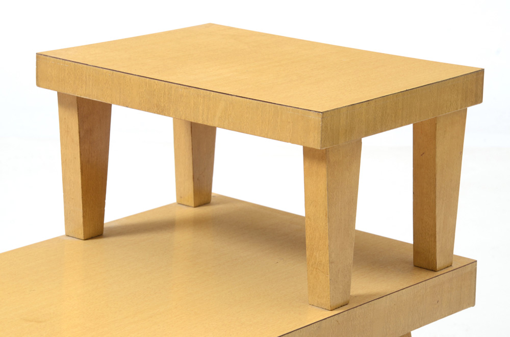 Vintage Mid Century Modern 2-Tier End Tables
