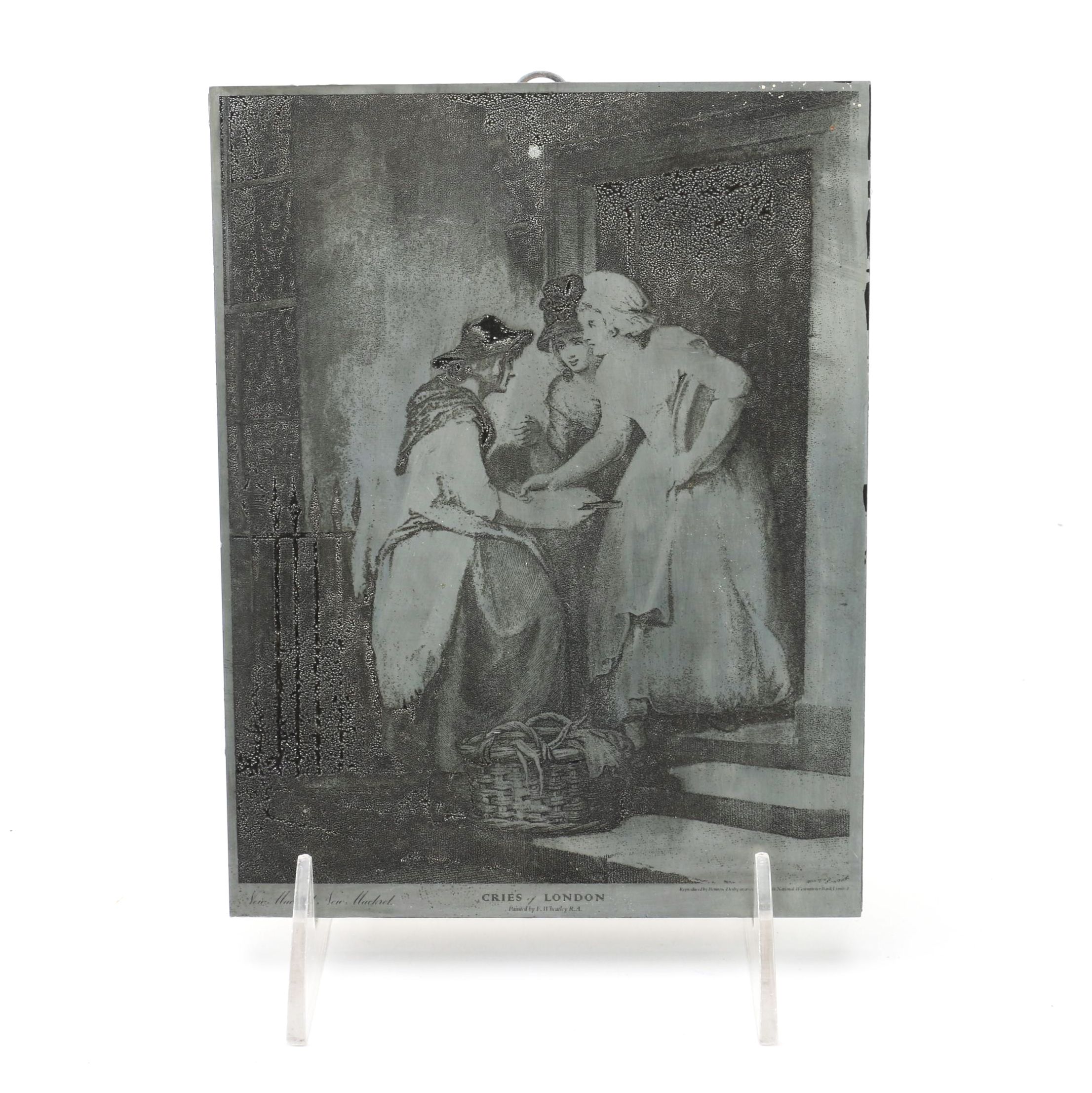 Wall Hanging After F.W. Wheatley's "Cries of London"