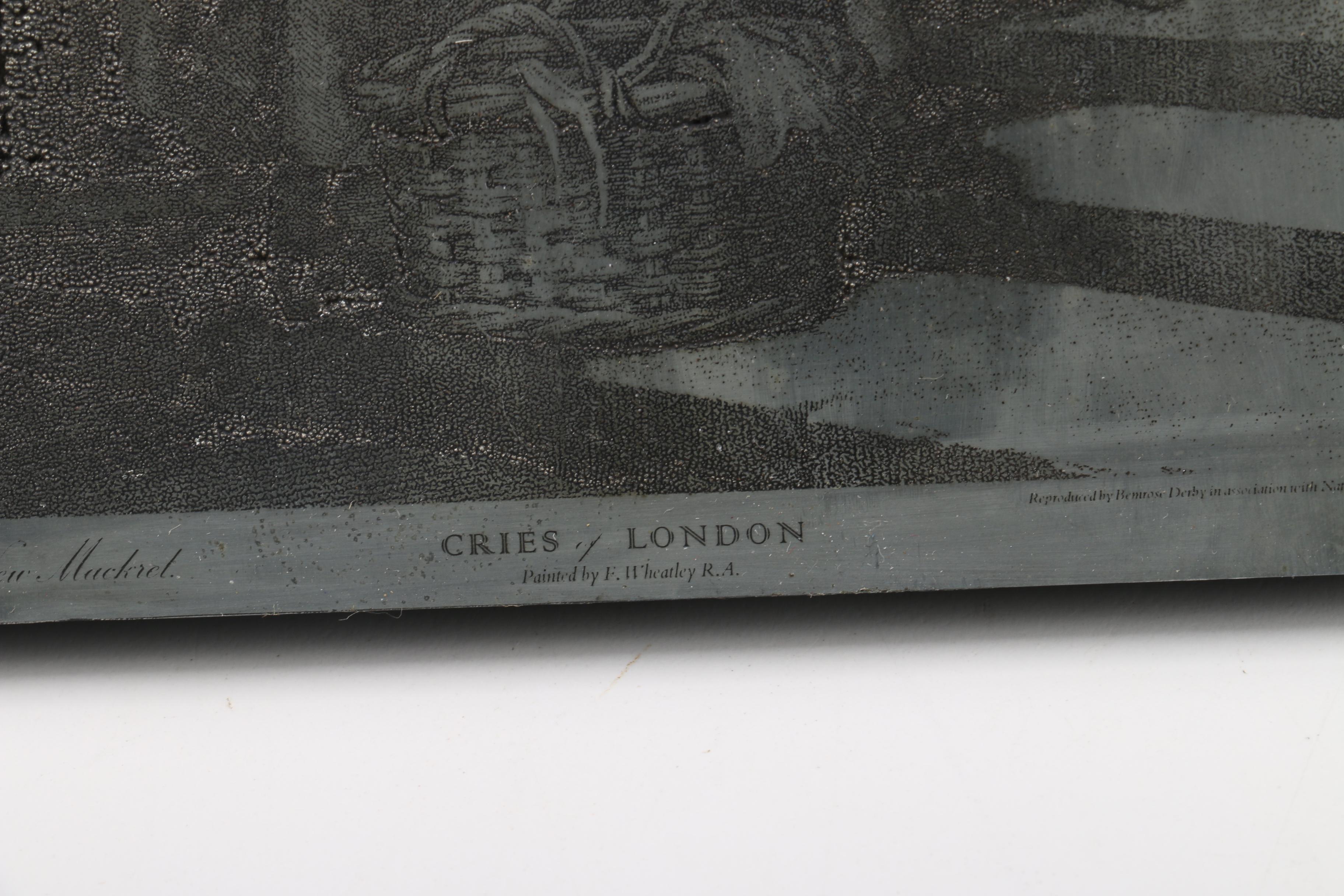 Wall Hanging After F.W. Wheatley's "Cries of London"