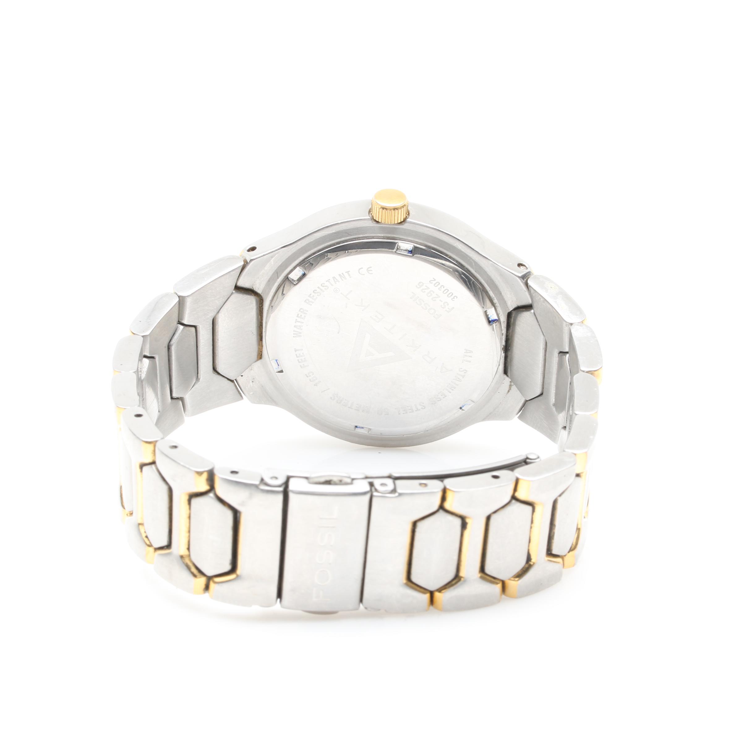 Fossil "Arkitekt" Diamond Watch