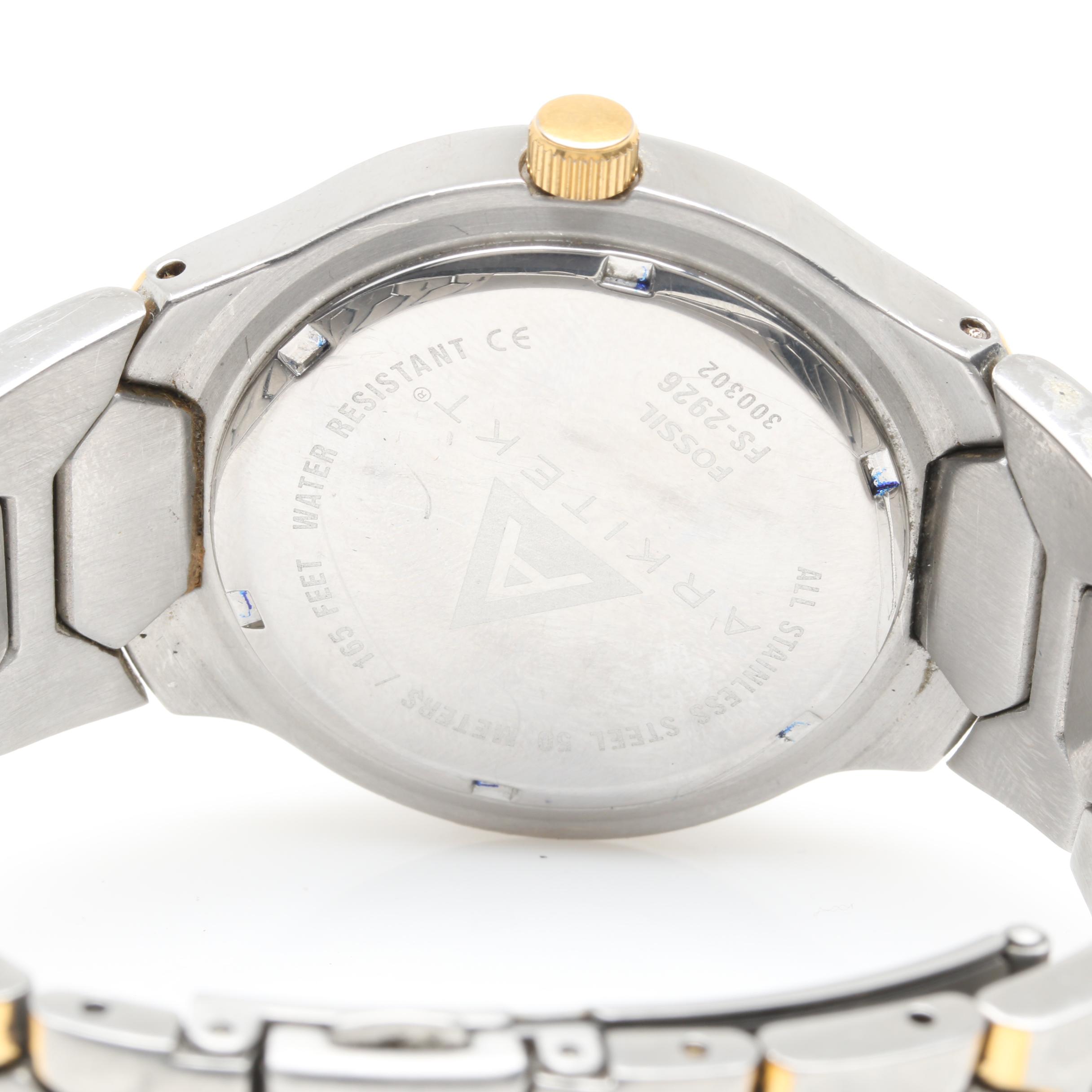 Fossil "Arkitekt" Diamond Watch