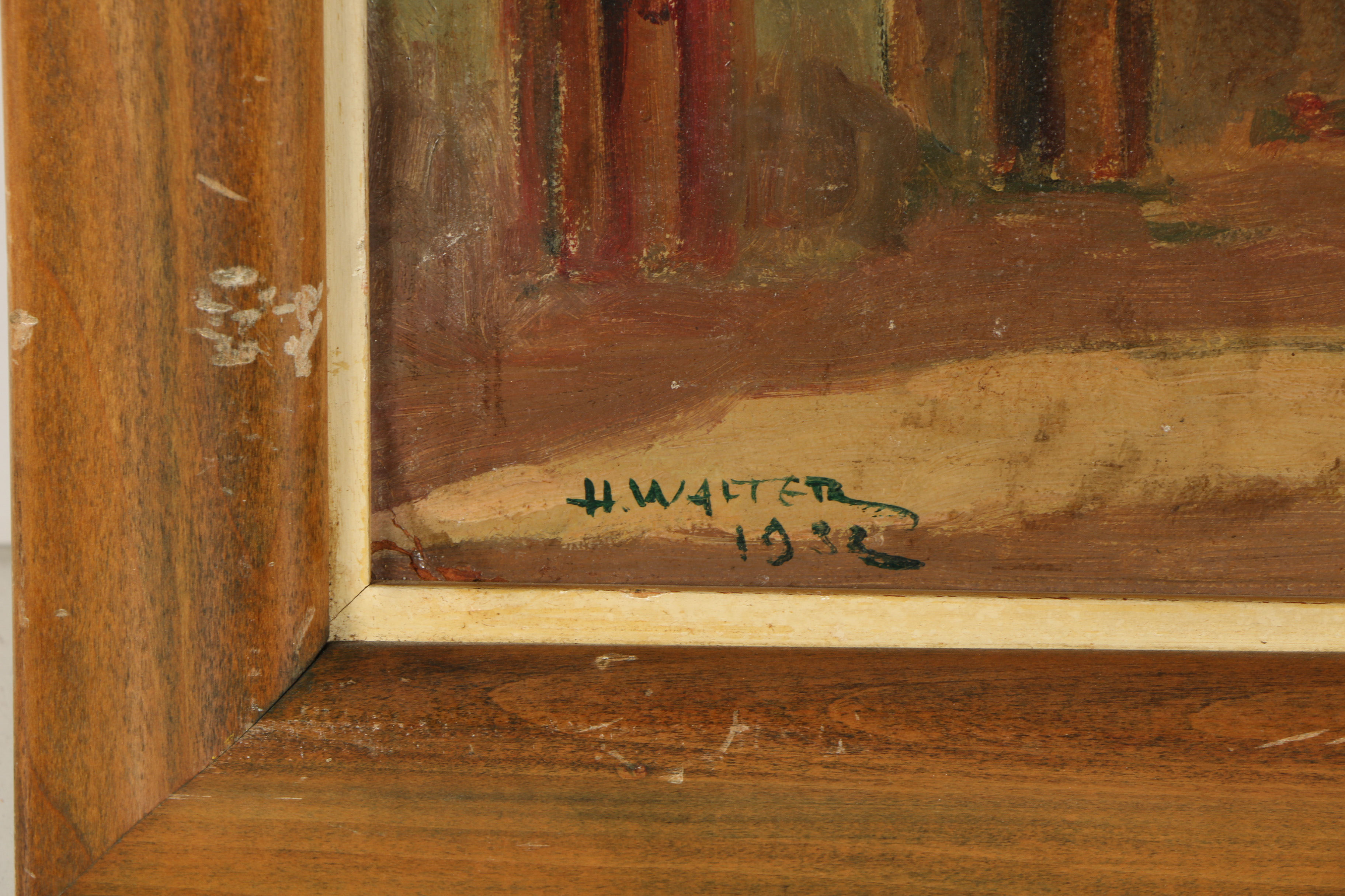 H. Walter Oil Painting