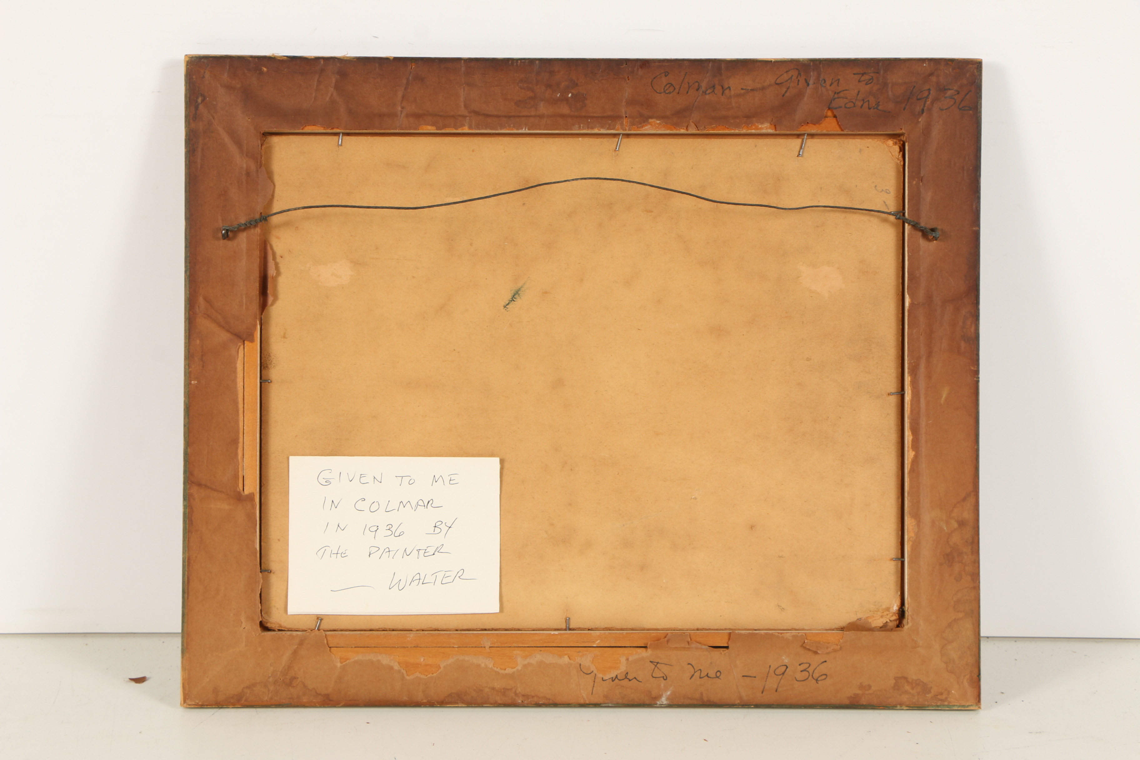 H. Walter Oil Painting