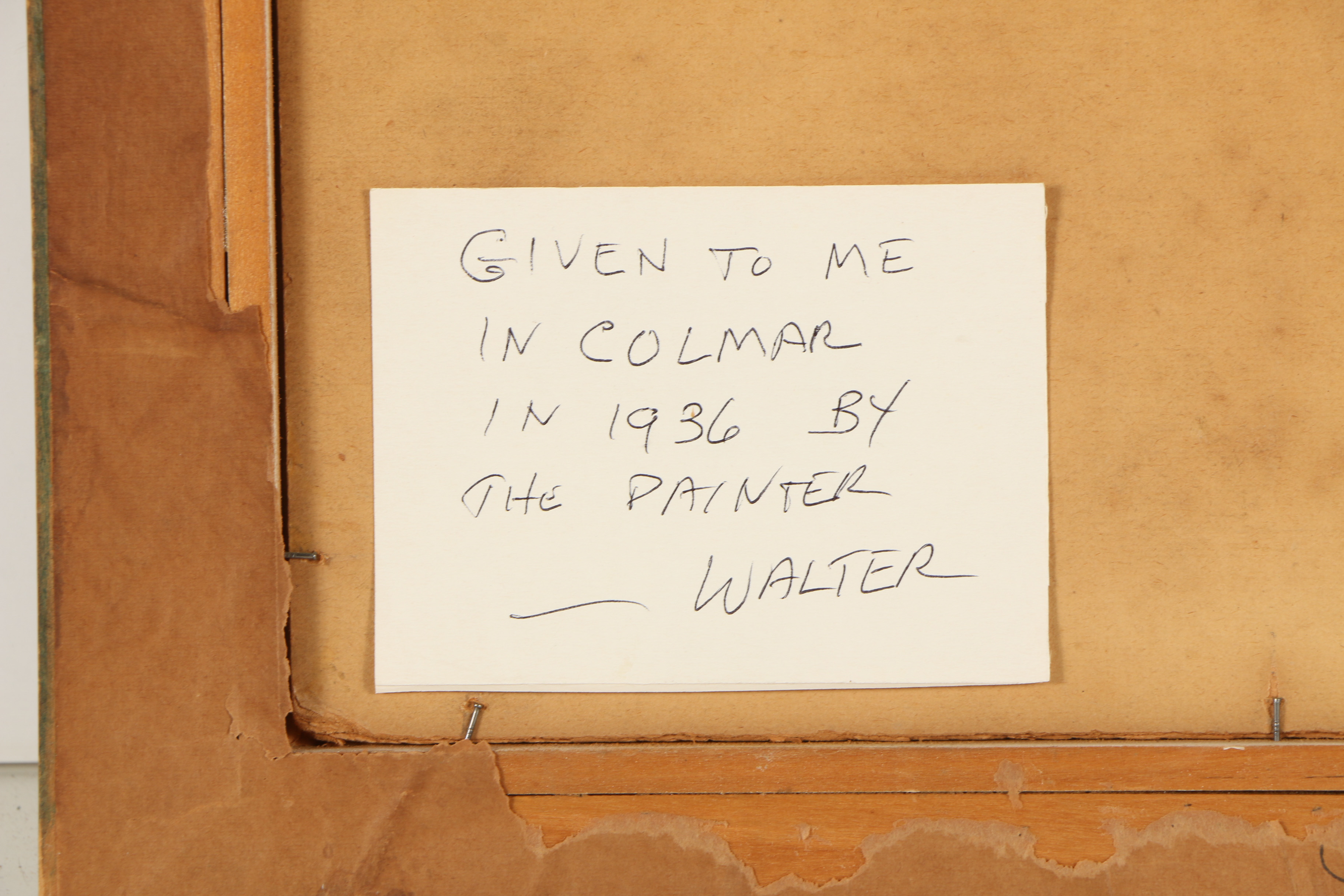 H. Walter Oil Painting