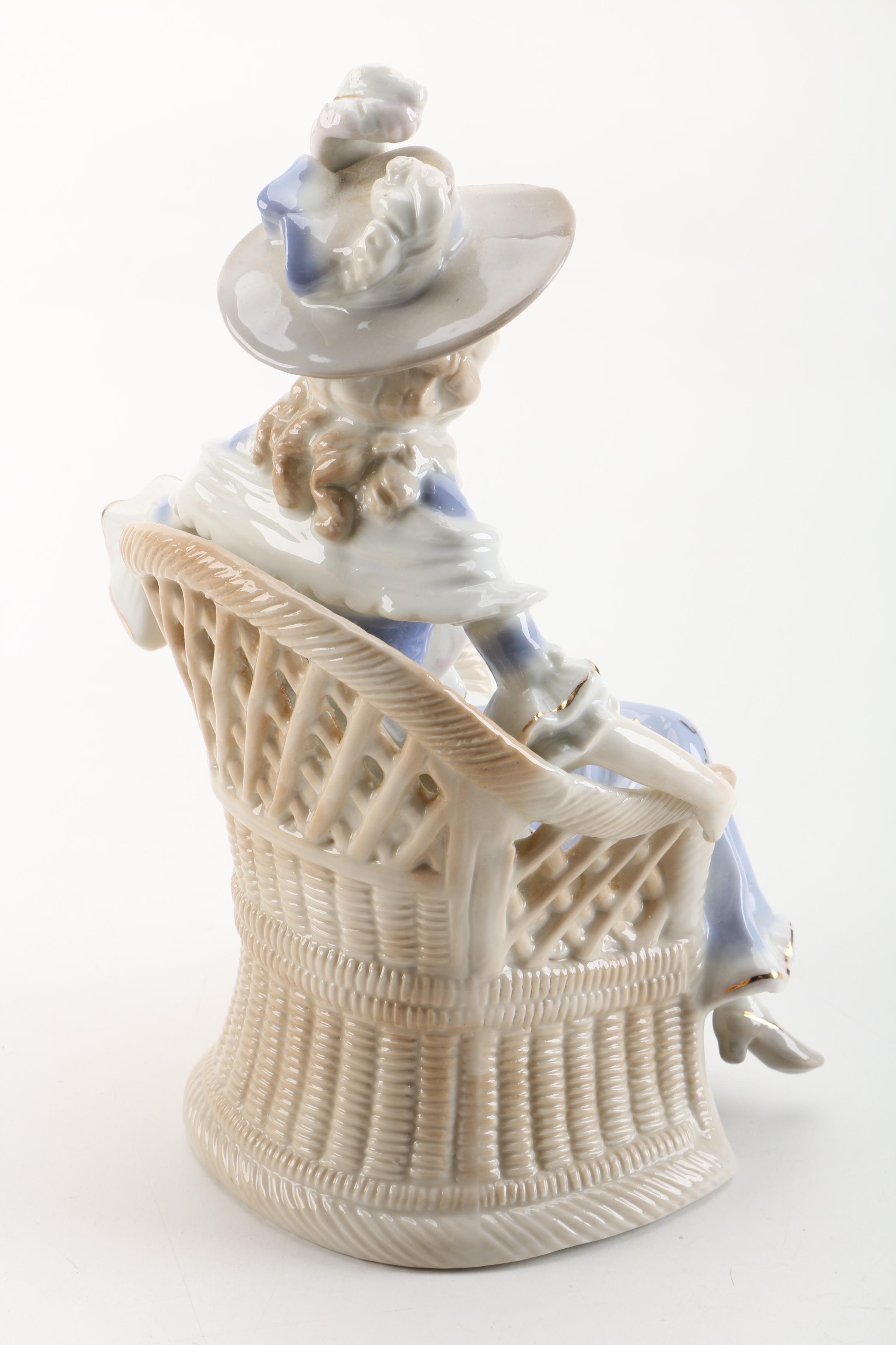 Ceramic Vase, Pot, Canister and Figurine