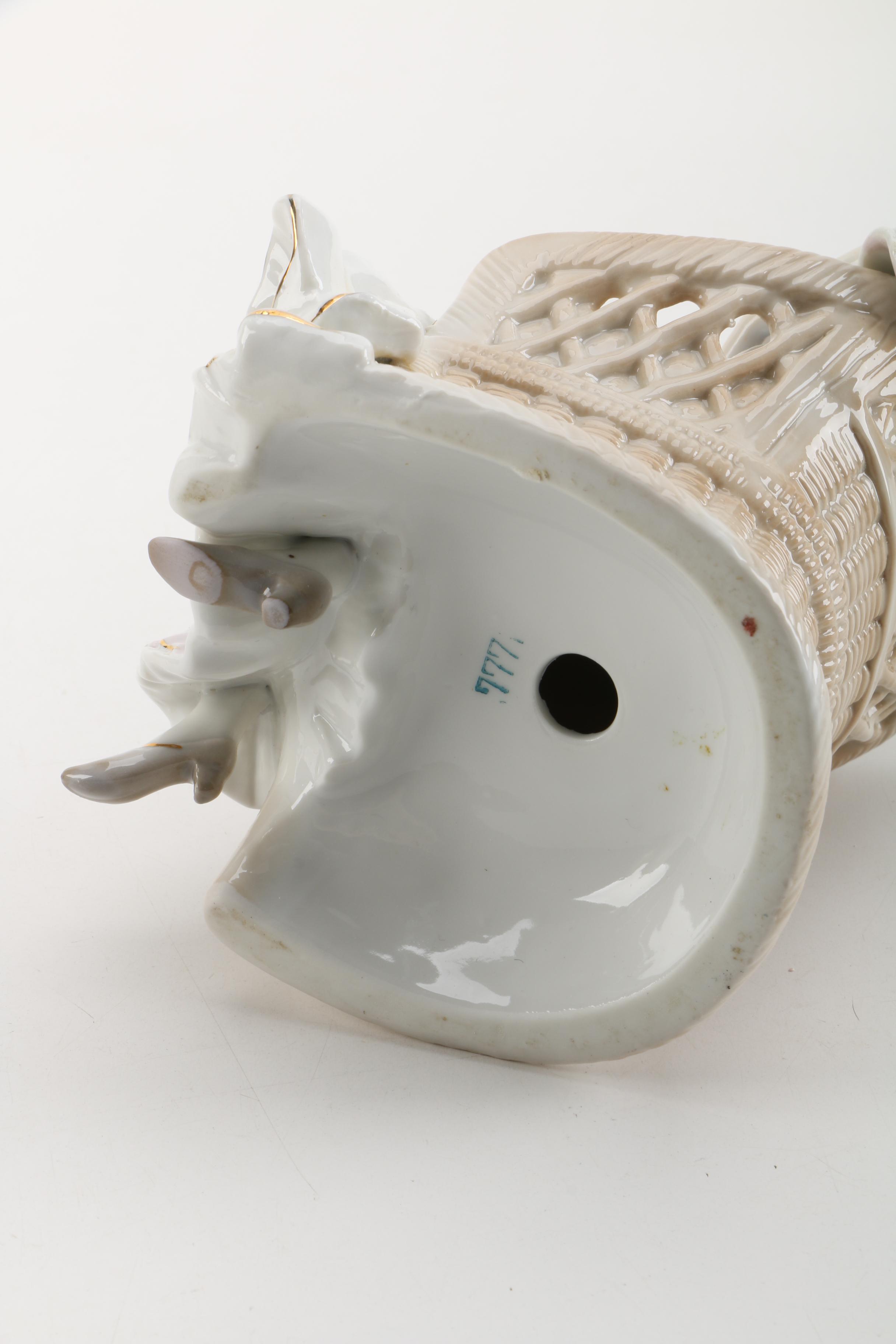 Ceramic Vase, Pot, Canister and Figurine