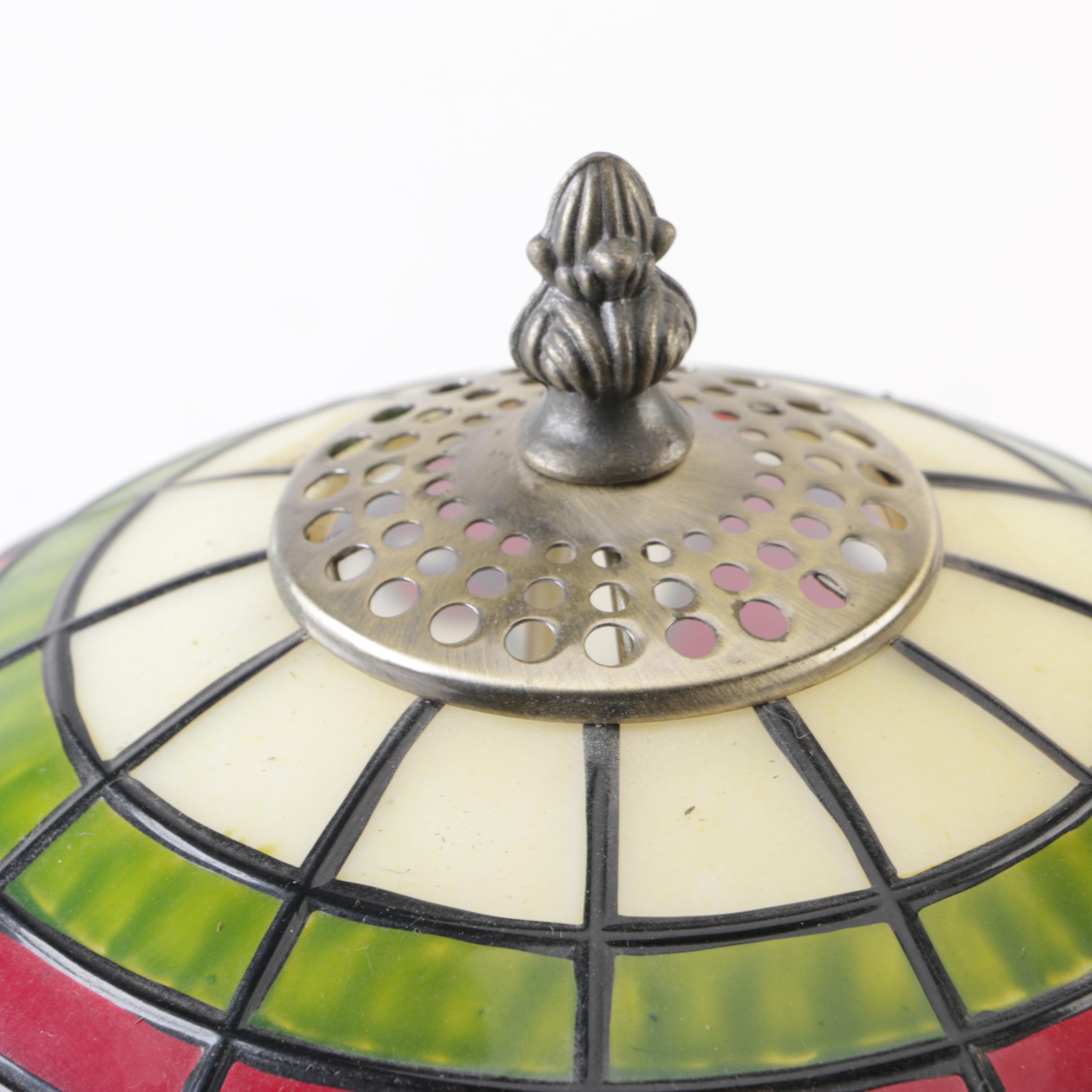 Coca-Cola Meyda Tiffany Style Table Lamp