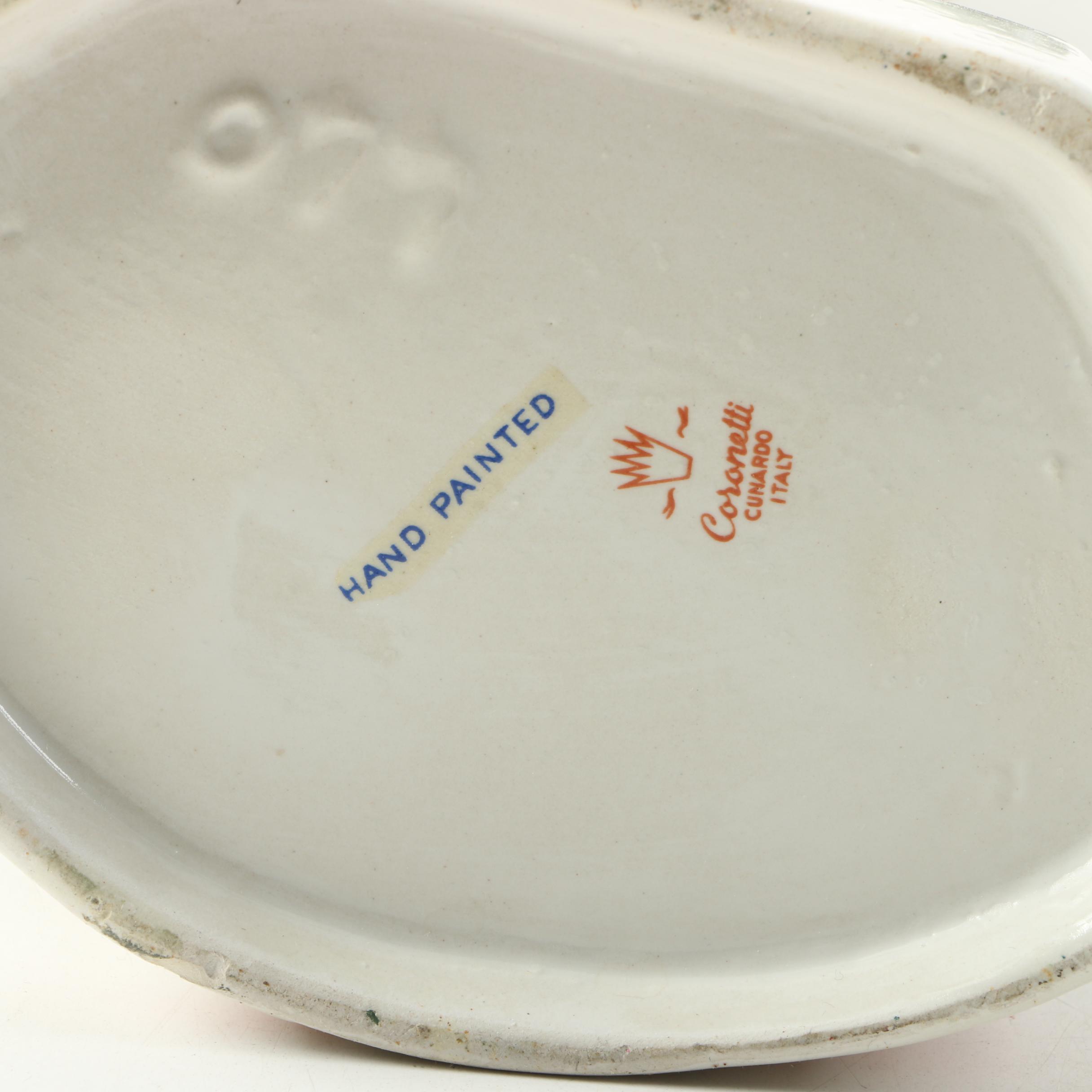 Vintage Italian Liquor Decanters with Military Figures