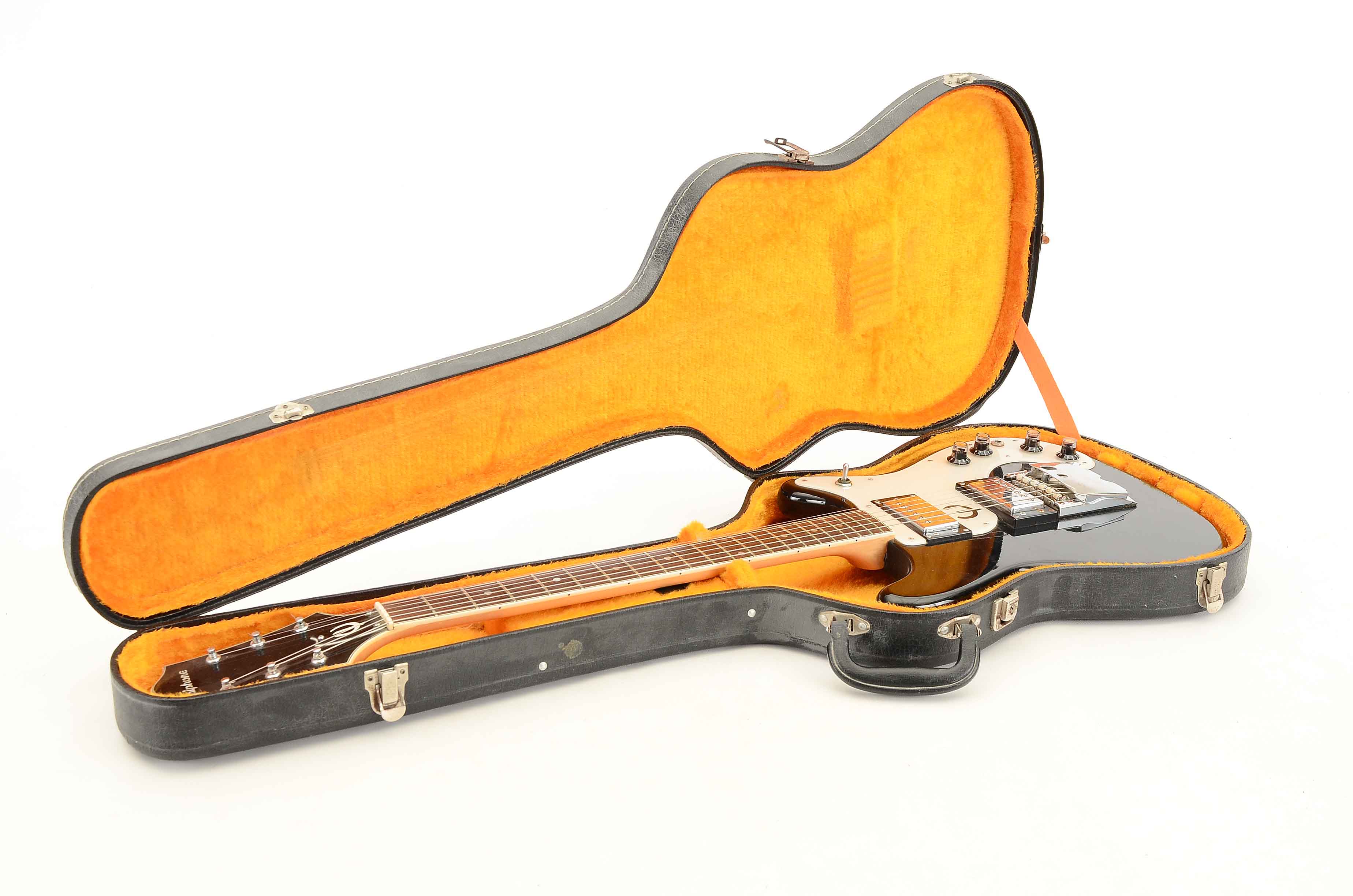 Vintage 1970s Epiphone ET-278 "Crestwood" Solidbody Electric Guitar with Case