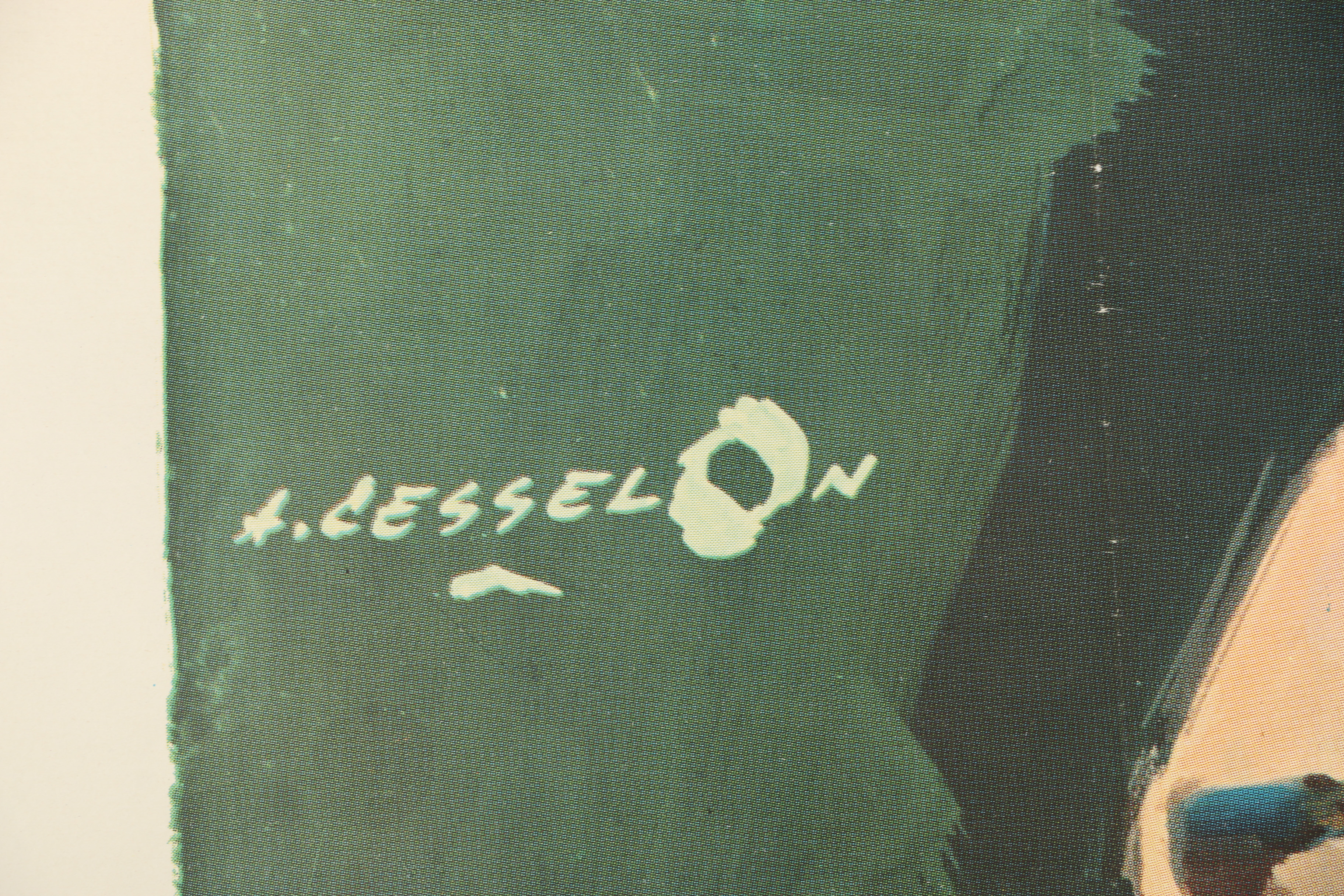 Vintage Halftone Film Poster "il Diario di una Cameriera"