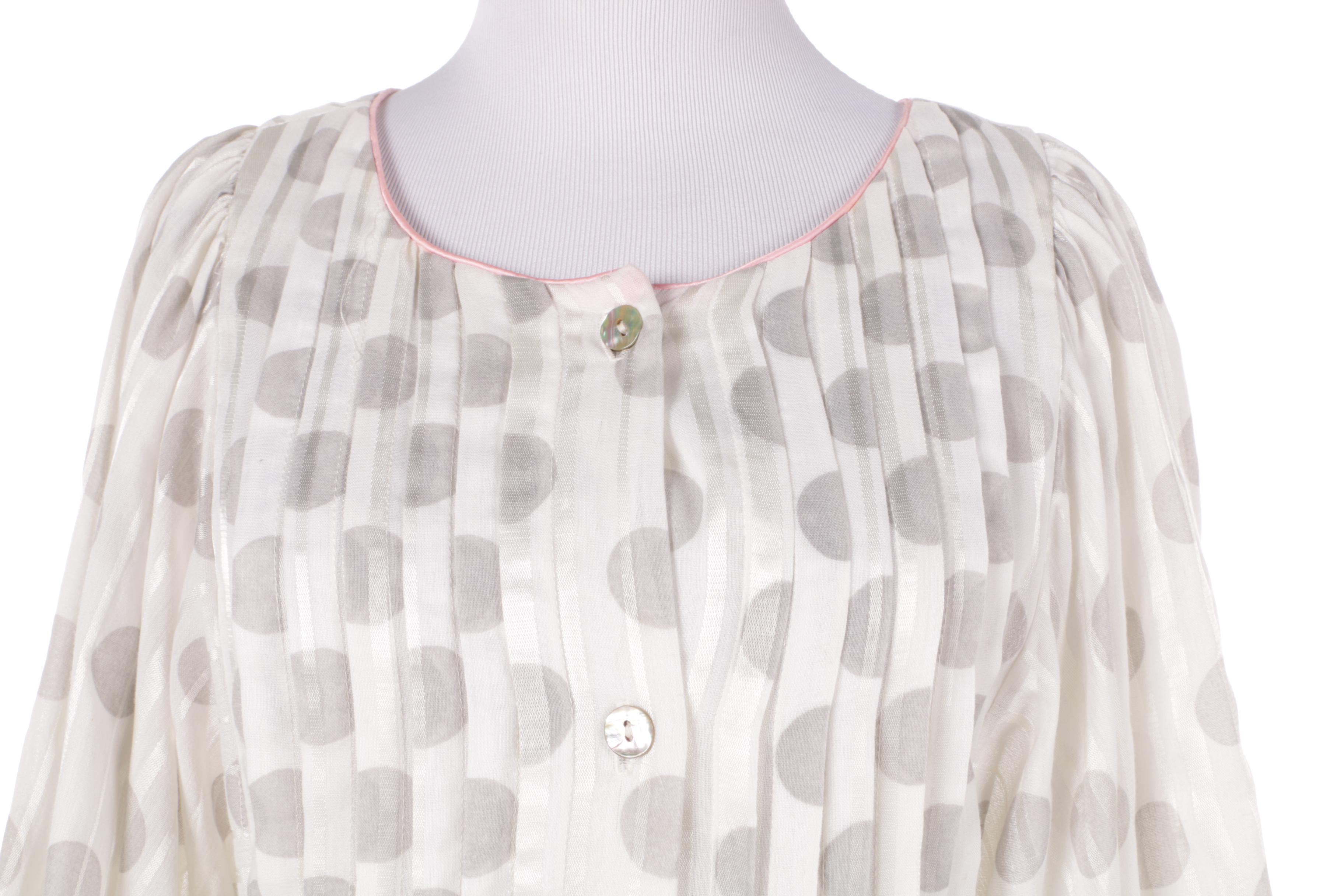 1980s Christian Dior Loungwear Dress and Nightgown