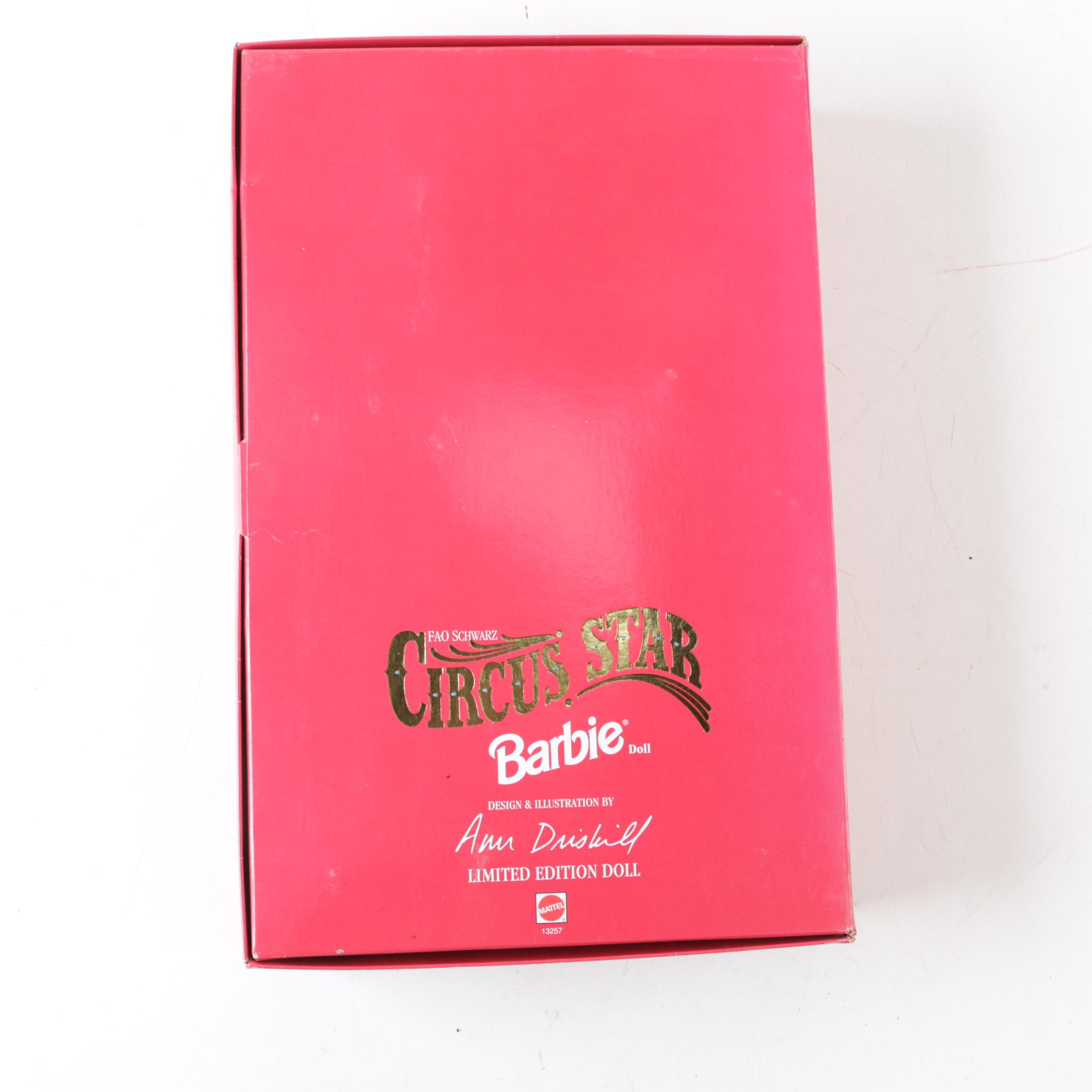 Mattel "Circus Star" Barbie by FAO Schwarz