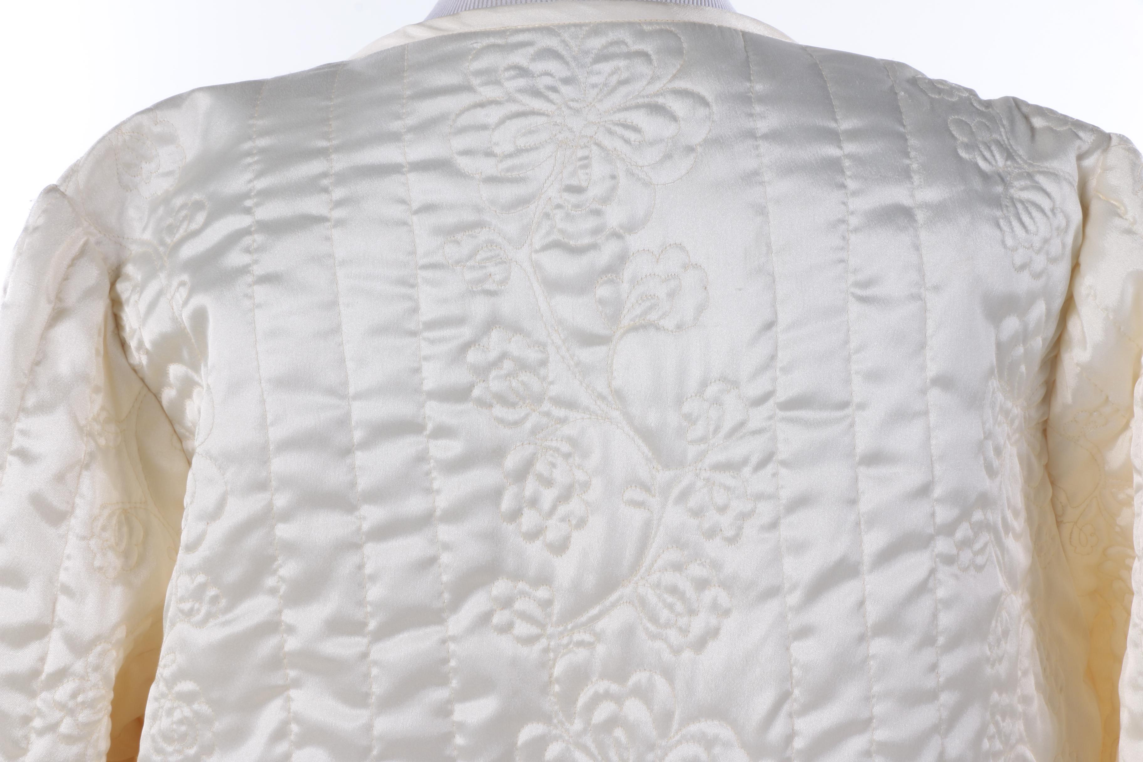 Vintage Nylon Chiffon Nightgowns and Quilted House Coat by Neiman Marcus