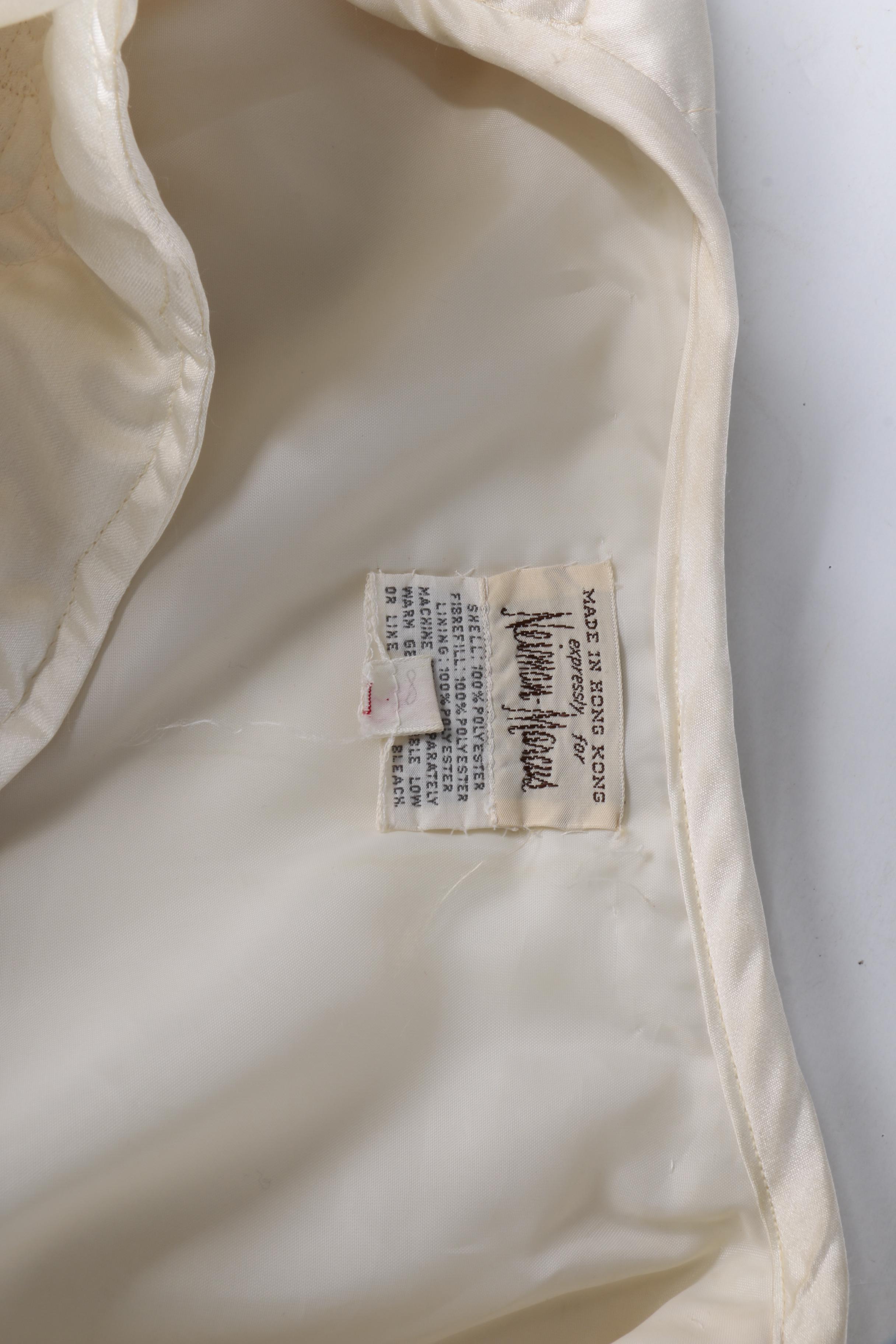 Vintage Nylon Chiffon Nightgowns and Quilted House Coat by Neiman Marcus